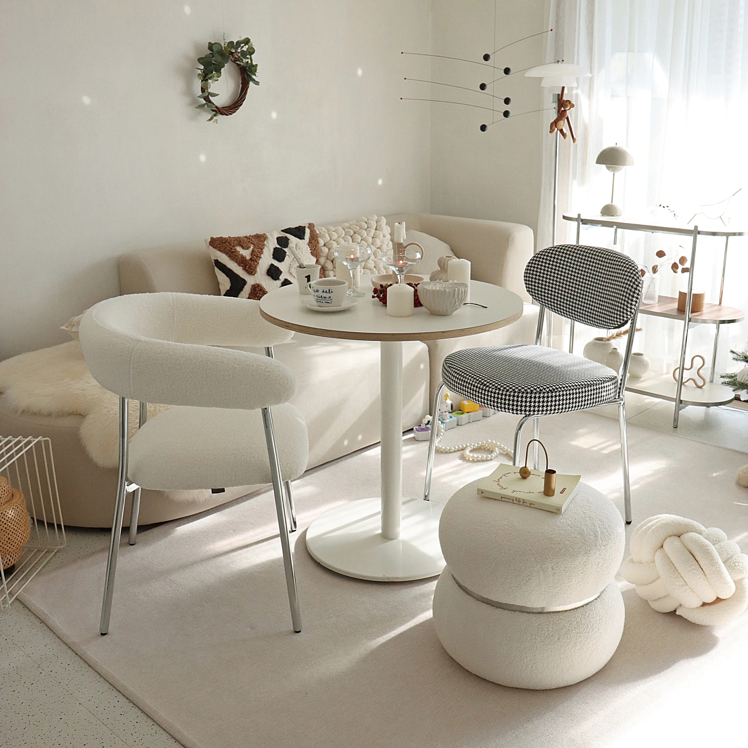 Check Pattern Dining Chair user photo