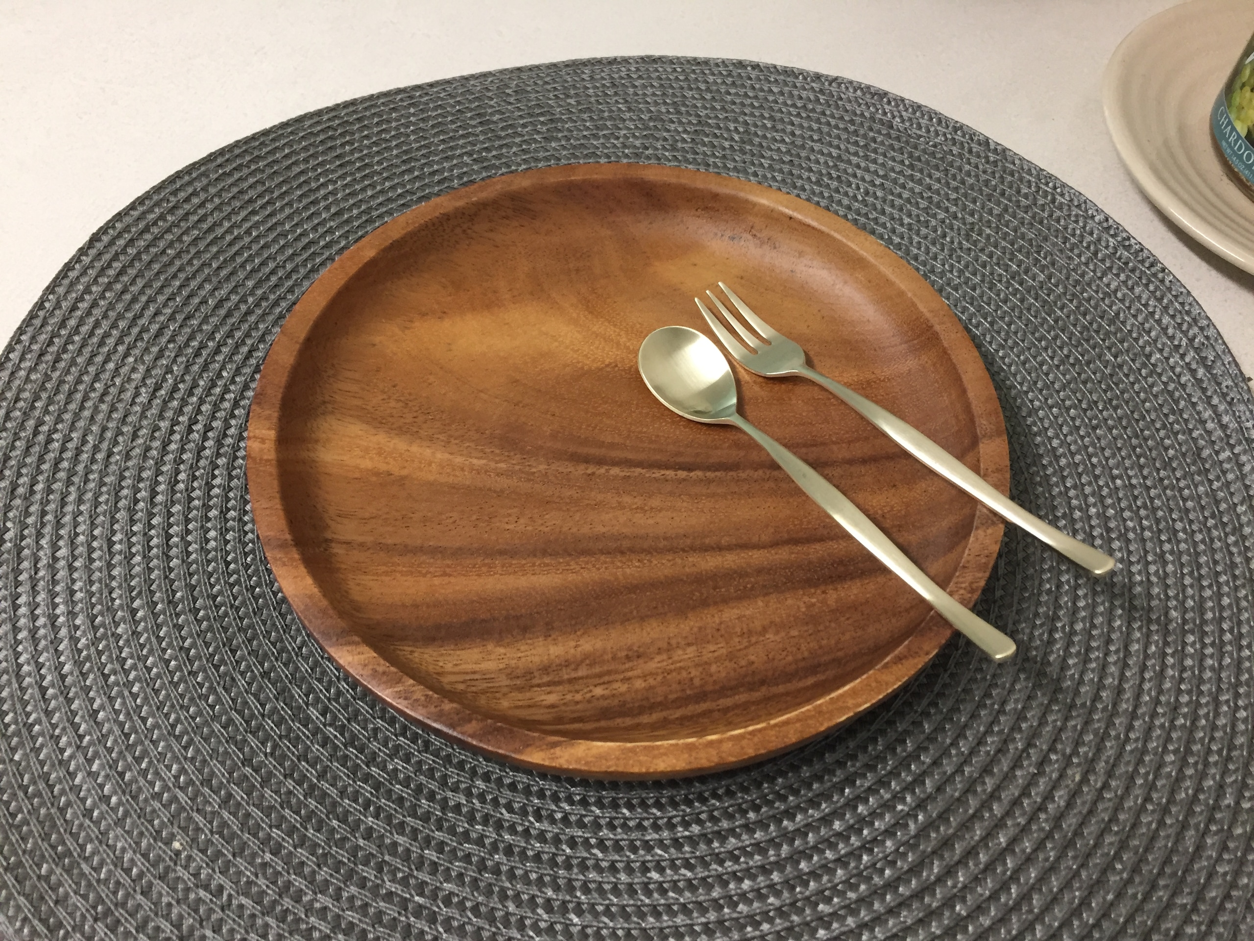 Satin Gold Dessert Cutlery 10-Piece Set user photo