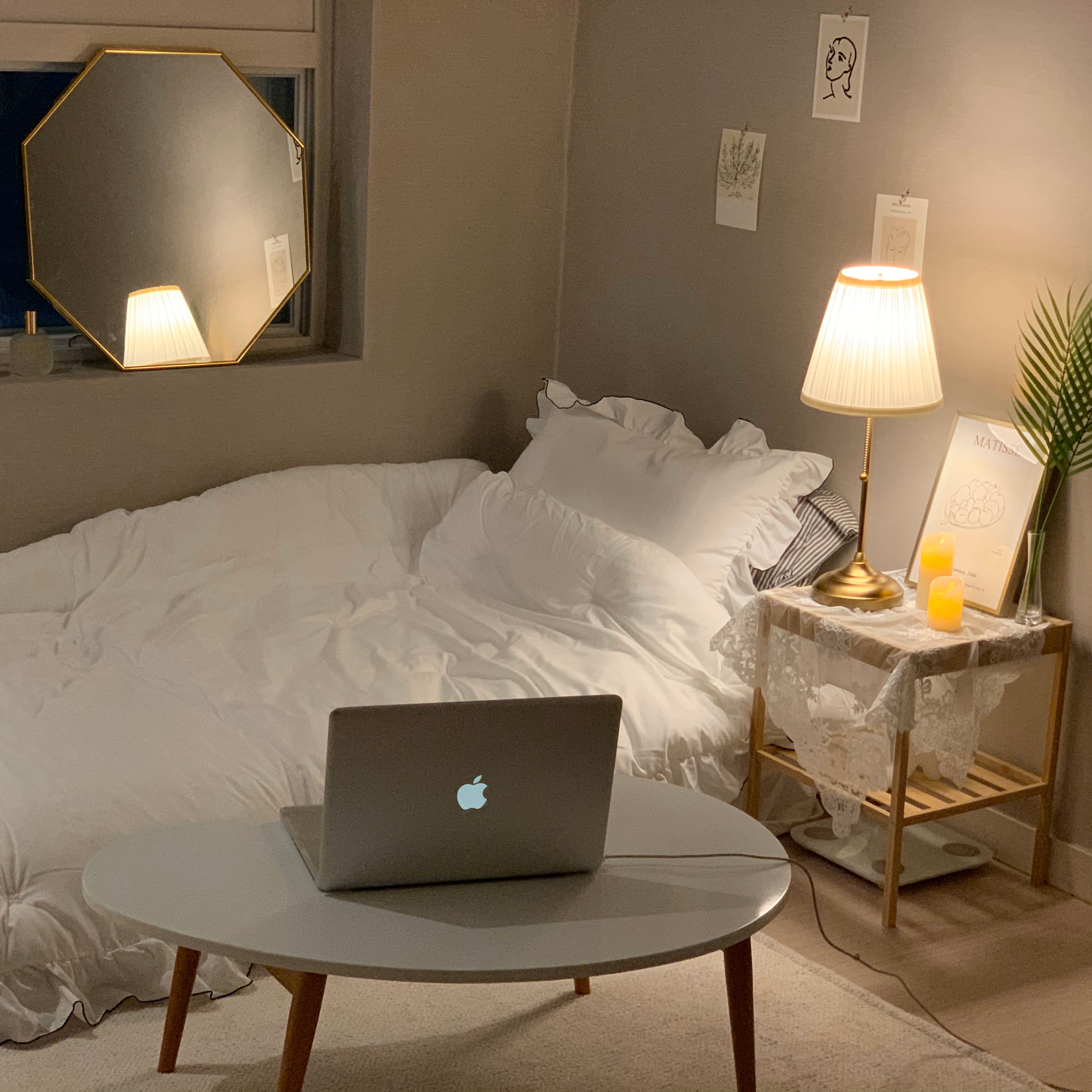 Solid Wood Foldable Coffee Table user photo