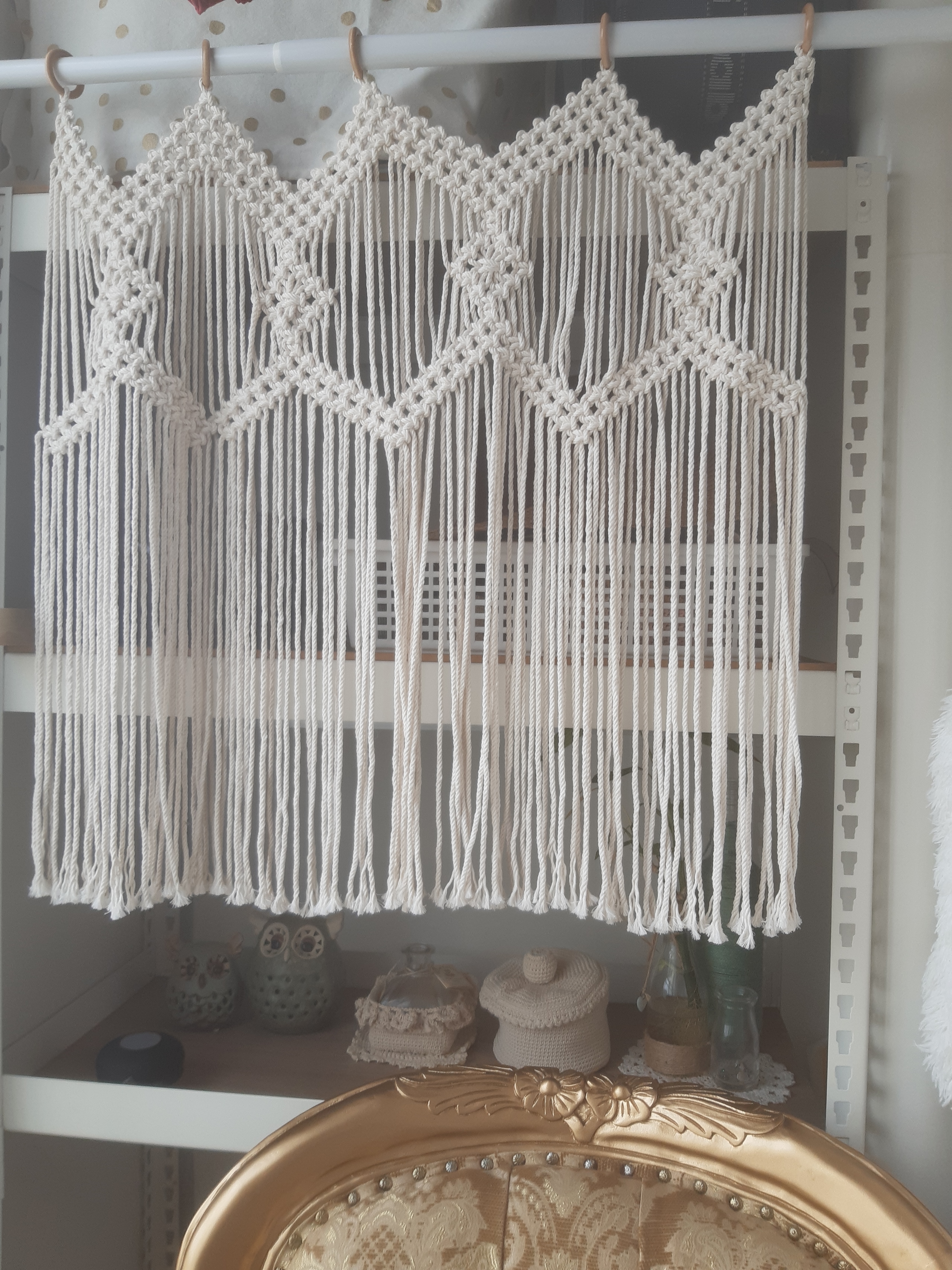 Handwoven Macramé Curtain user photo