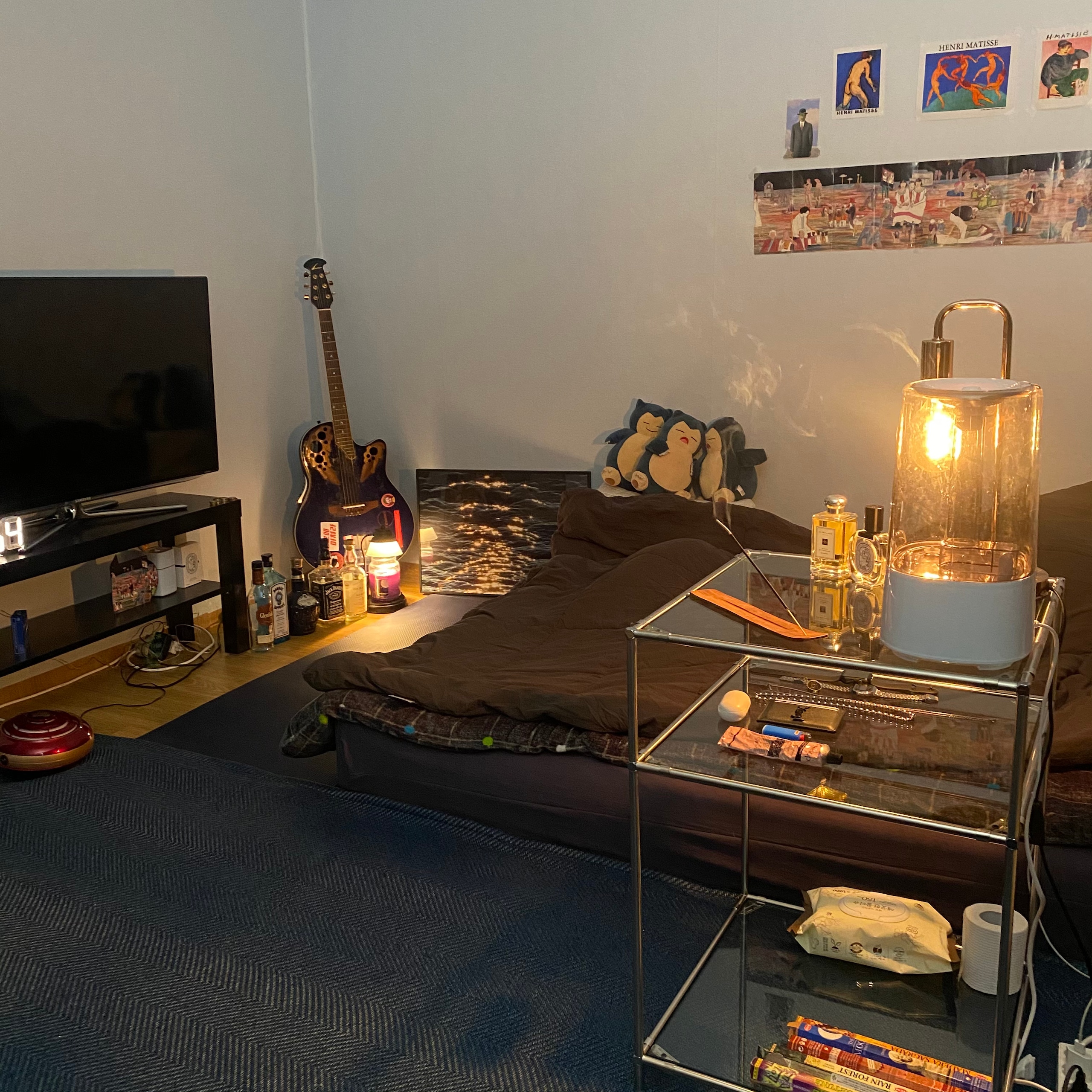 3-Tier Modular Glass Side Table user photo