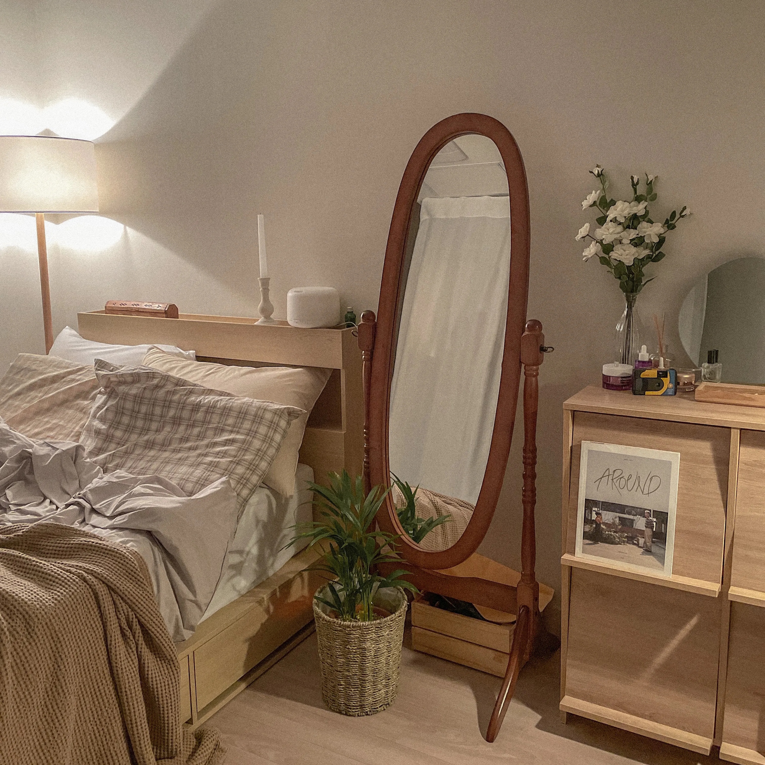 Wooden Flip-Front Storage Cabinet user photo