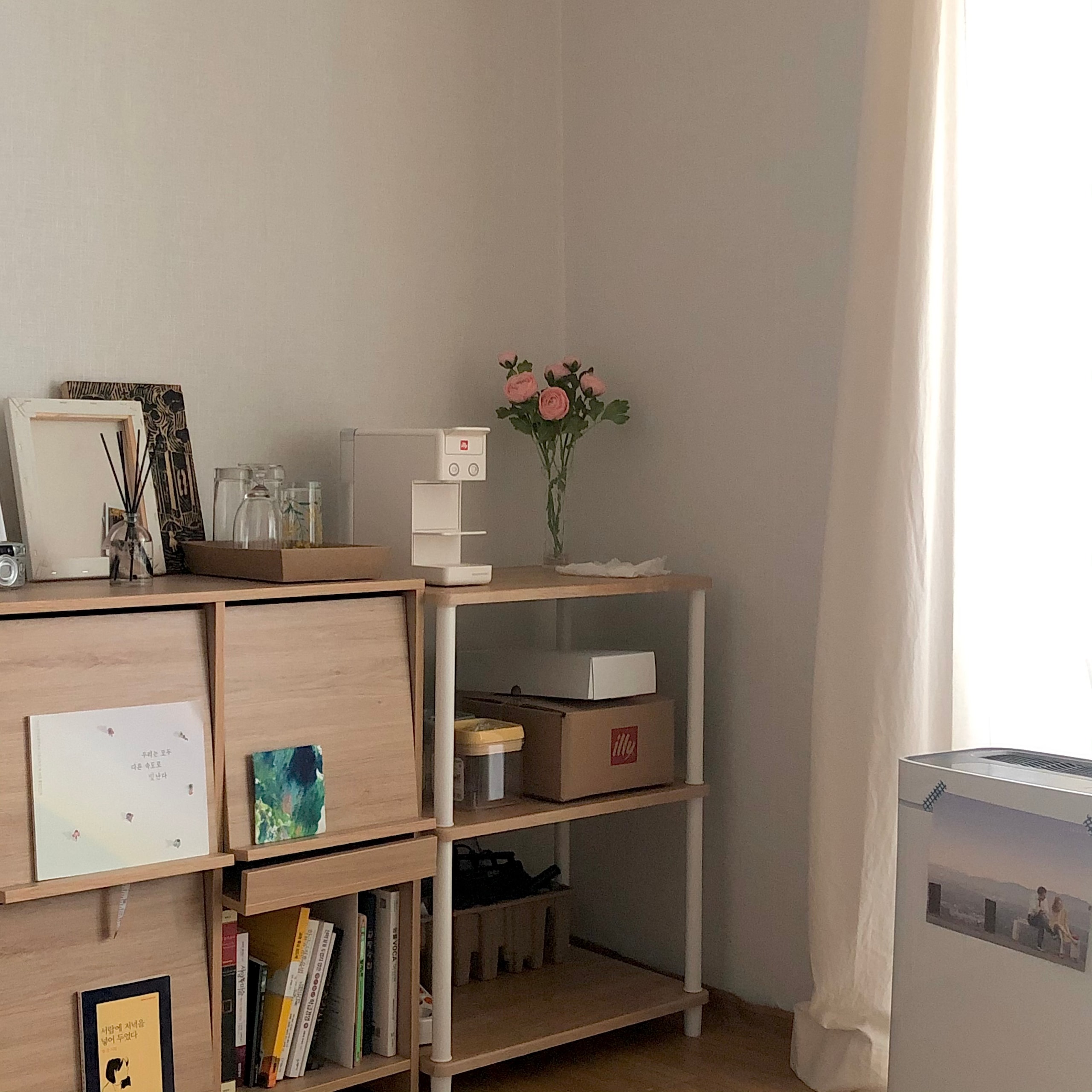 Wooden Flip-Front Storage Cabinet user photo