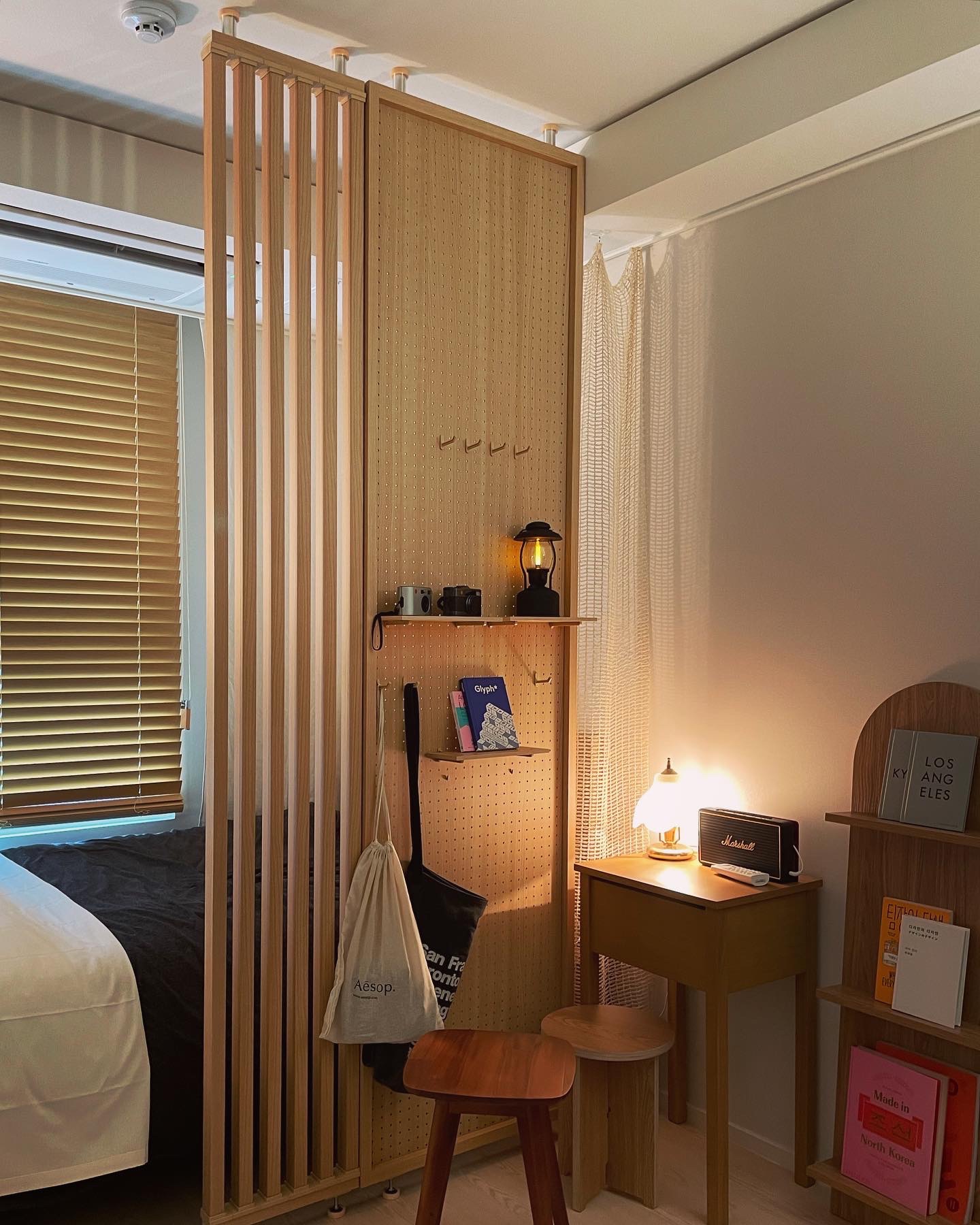 Wood Round Side Table user photo