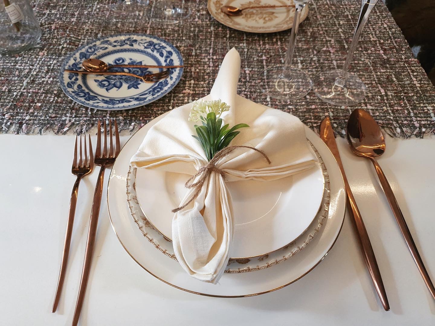 Vintage Floral Dessert Plate user photo