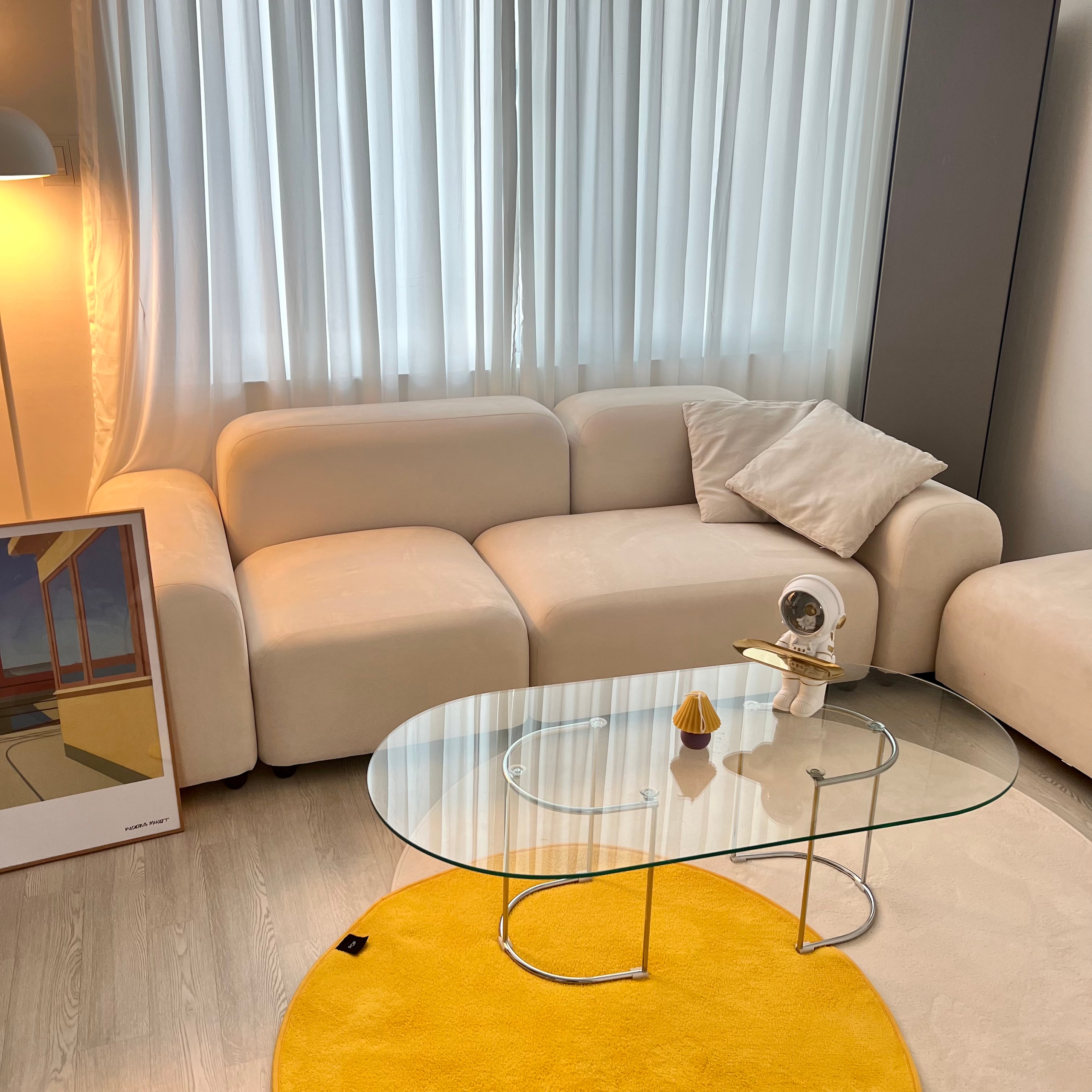 Clear Glass Coffee Table user photo