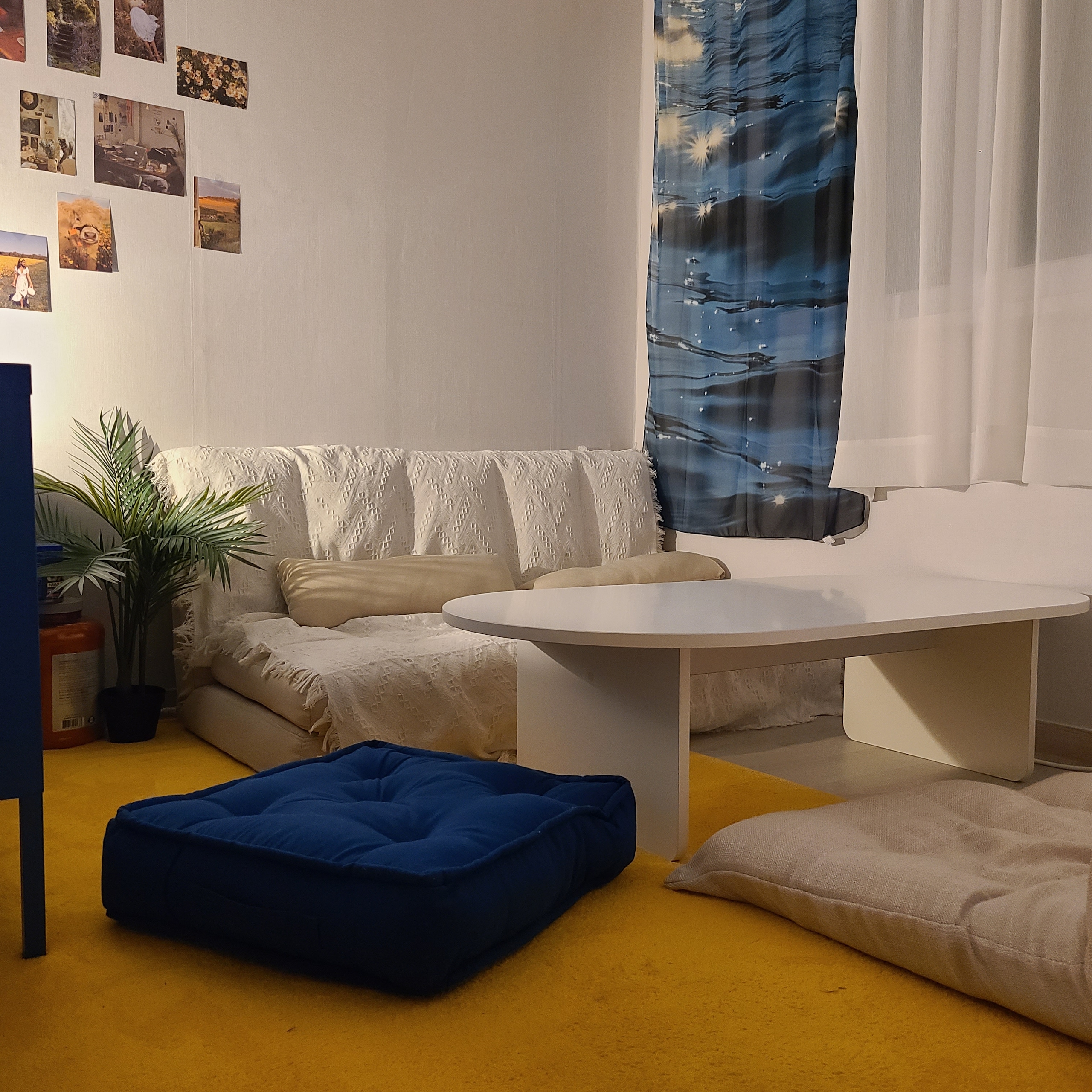 White Solid Wood Coffee Table user photo