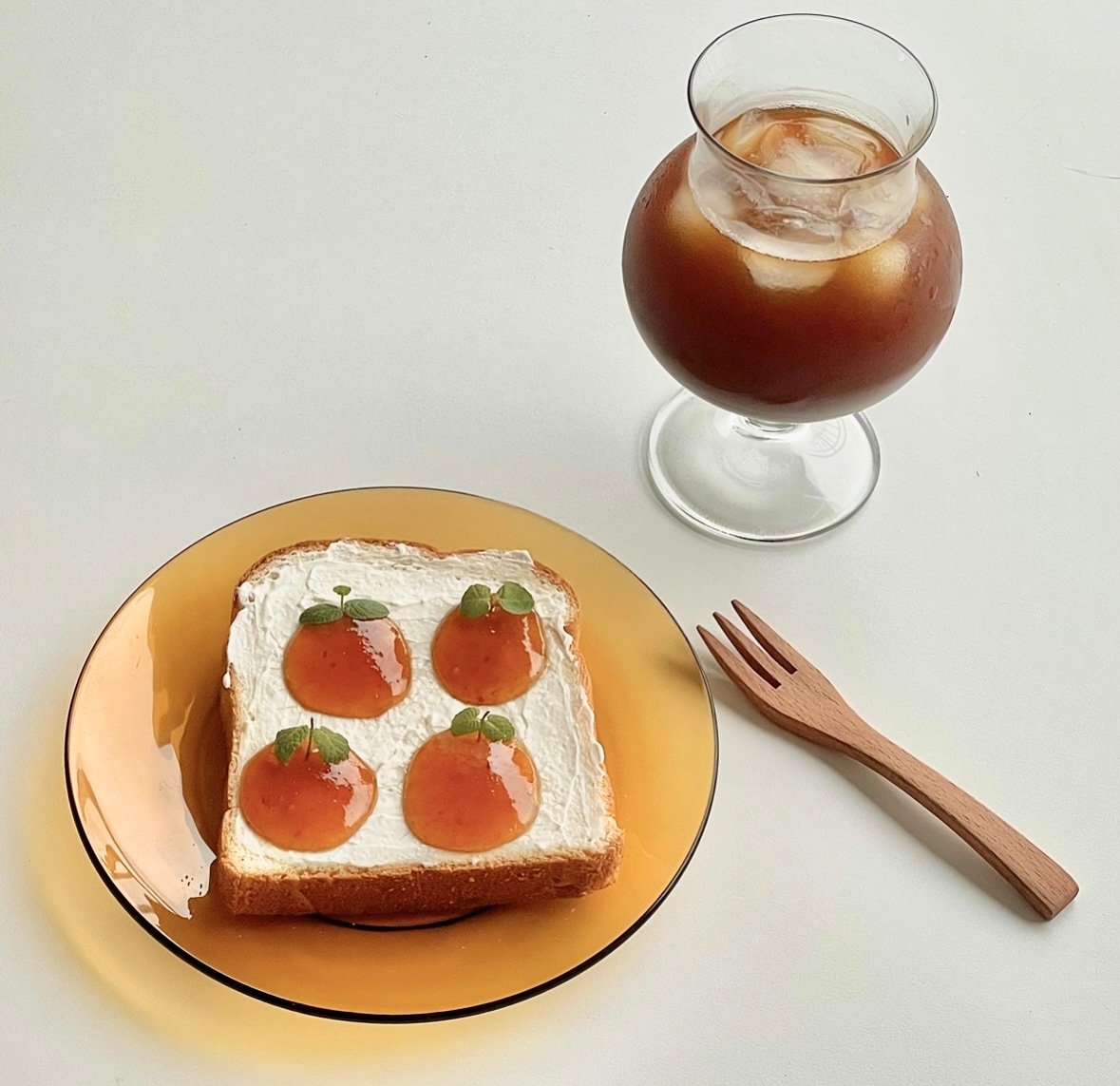 Colored Glass Dessert Plate user photo
