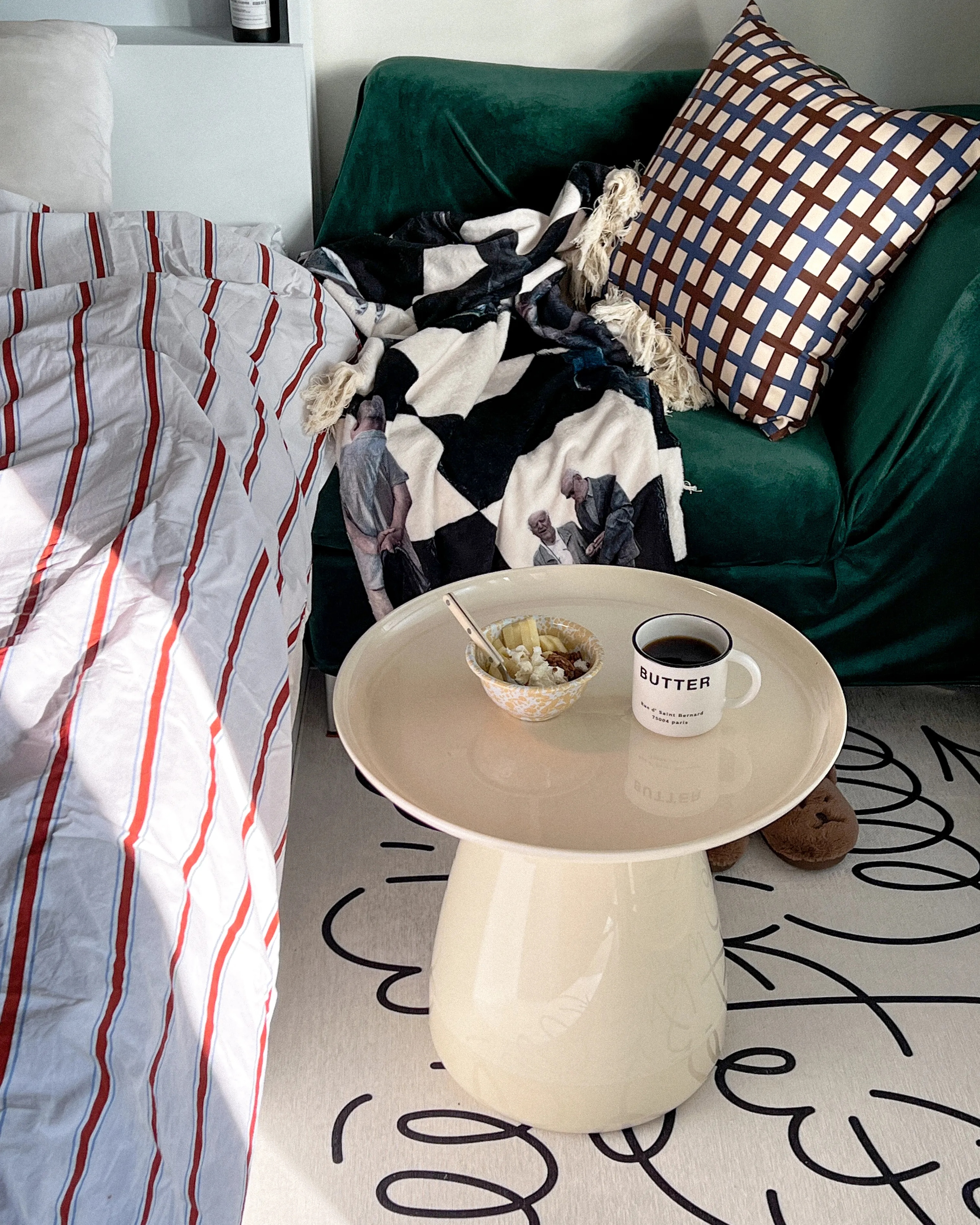 Doodle Pattern Area Rug user photo