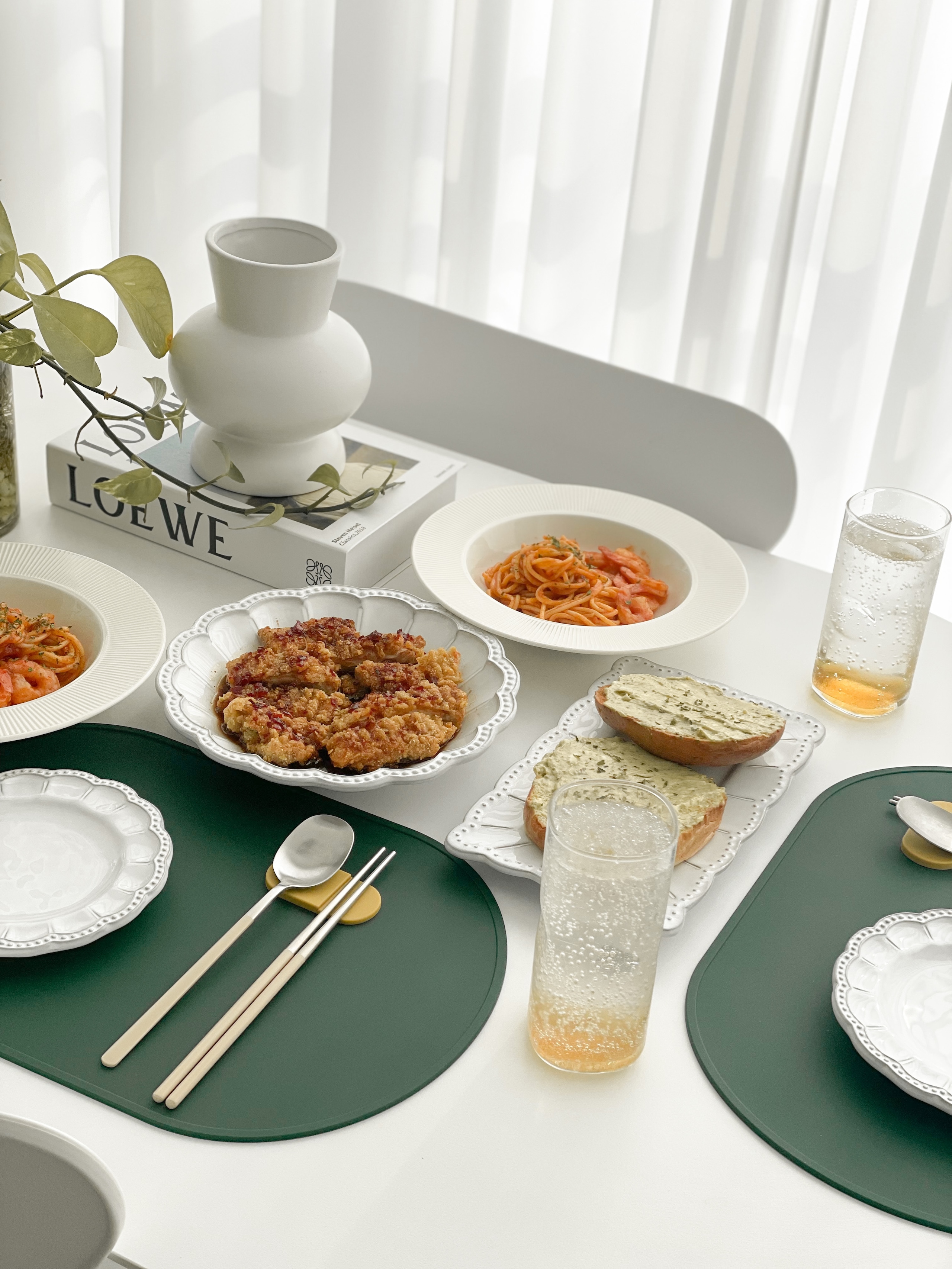 Matte Stainless Steel Spoon & Chopsticks Set of 4 user photo