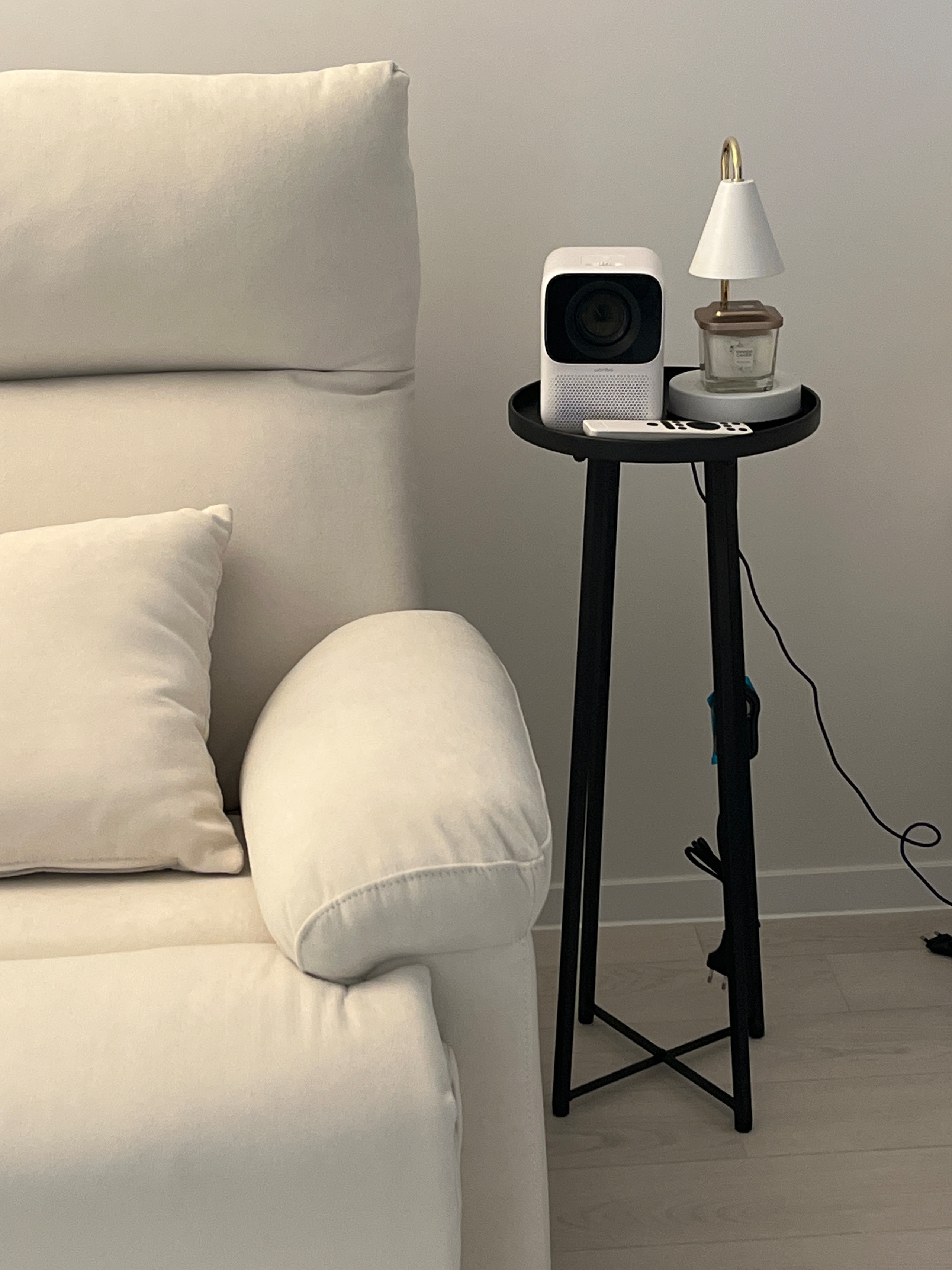 Slim Tall Metal Accent Table user photo