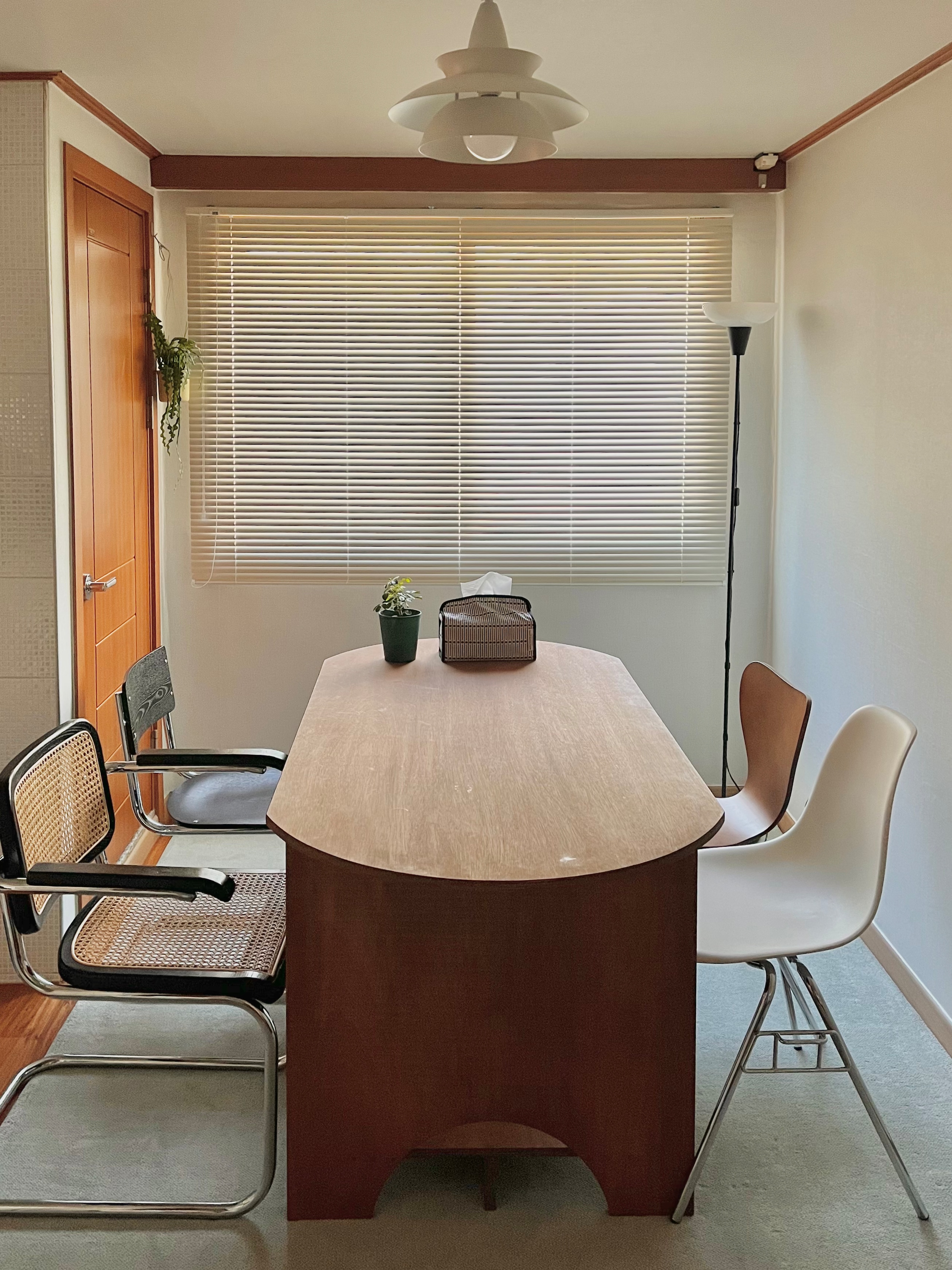 High Back Chrome Legs Dining Chair user photo