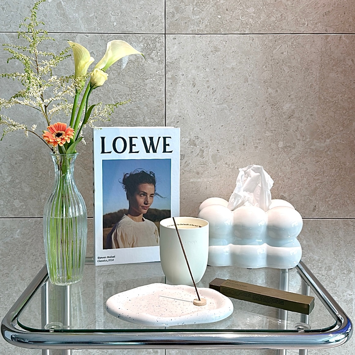 Ribbed Glass Vase user photo
