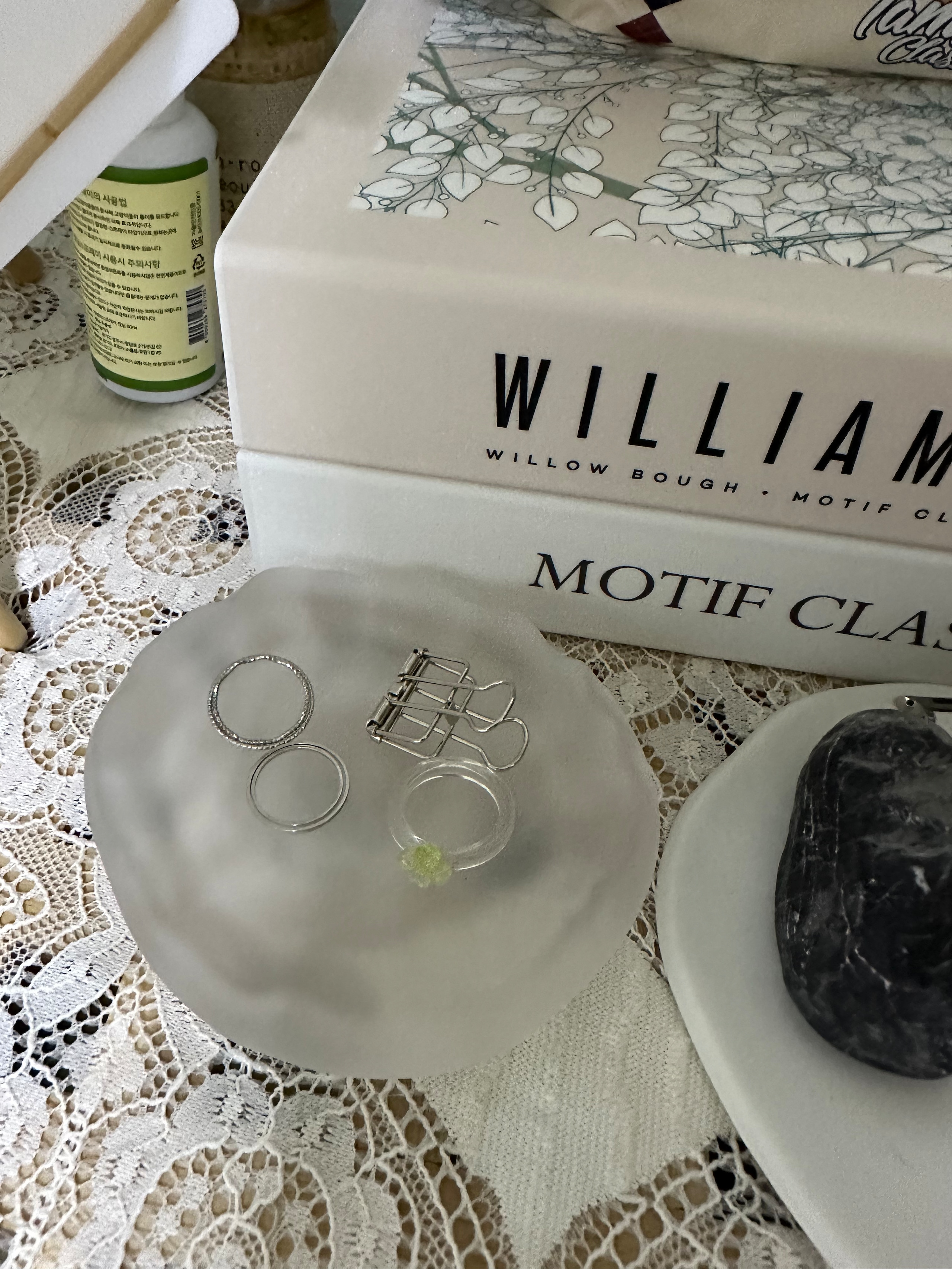 Milky Glass Accessory Tray user photo