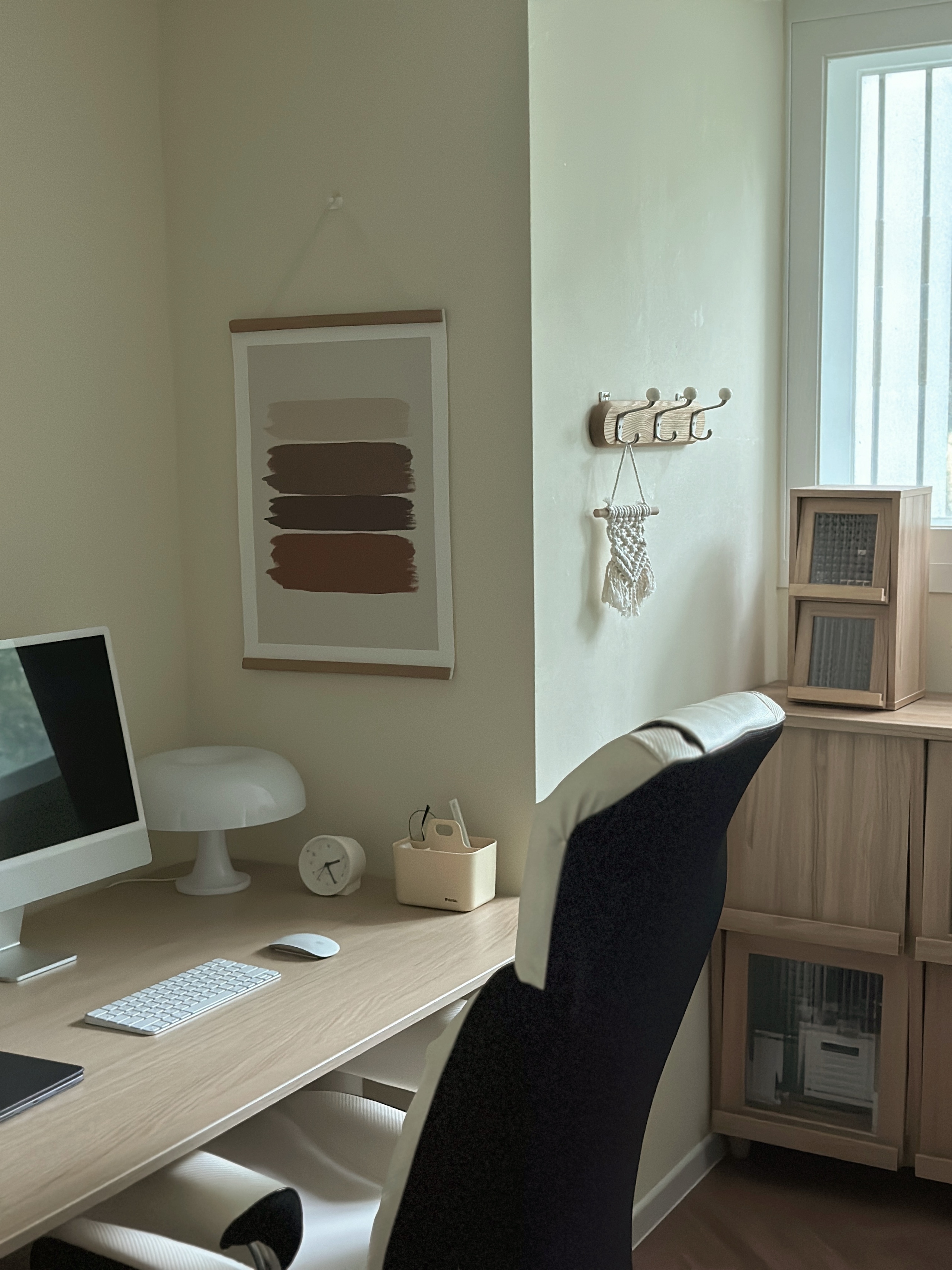 Mini Wood Cabinet with Glass Doors user photo