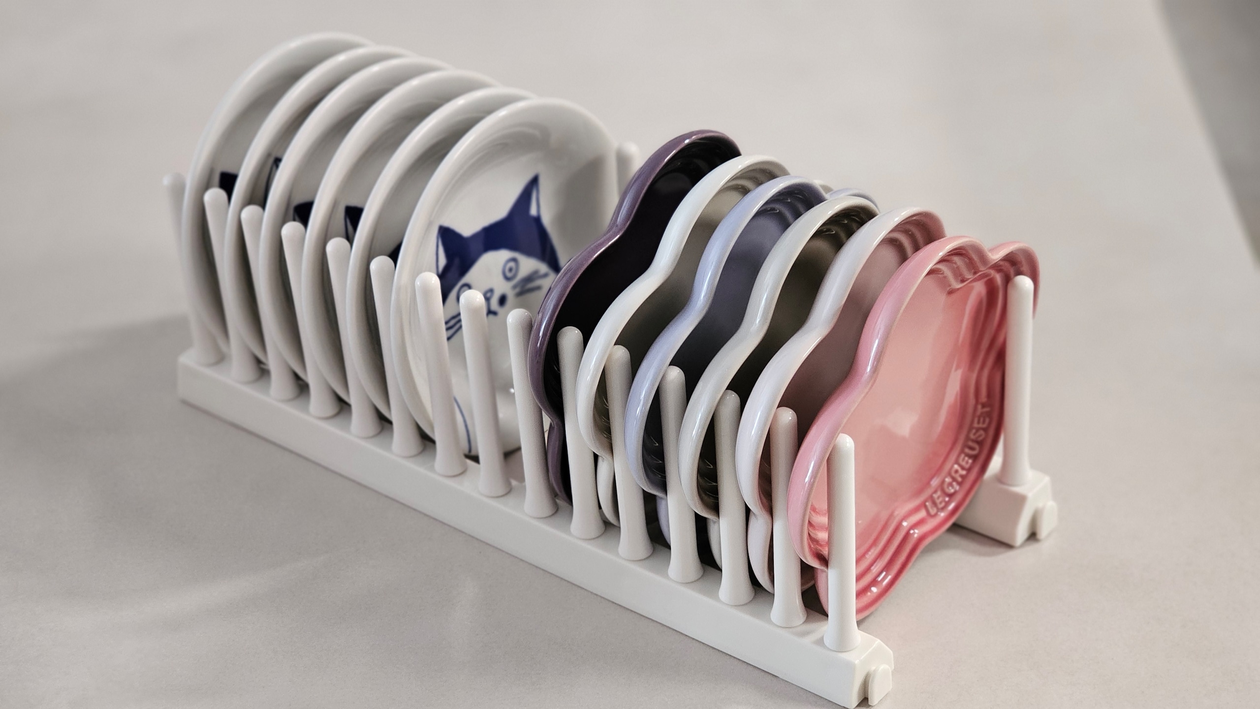 Cat Illustration Porcelain Dish Set – 5 Piece user photo