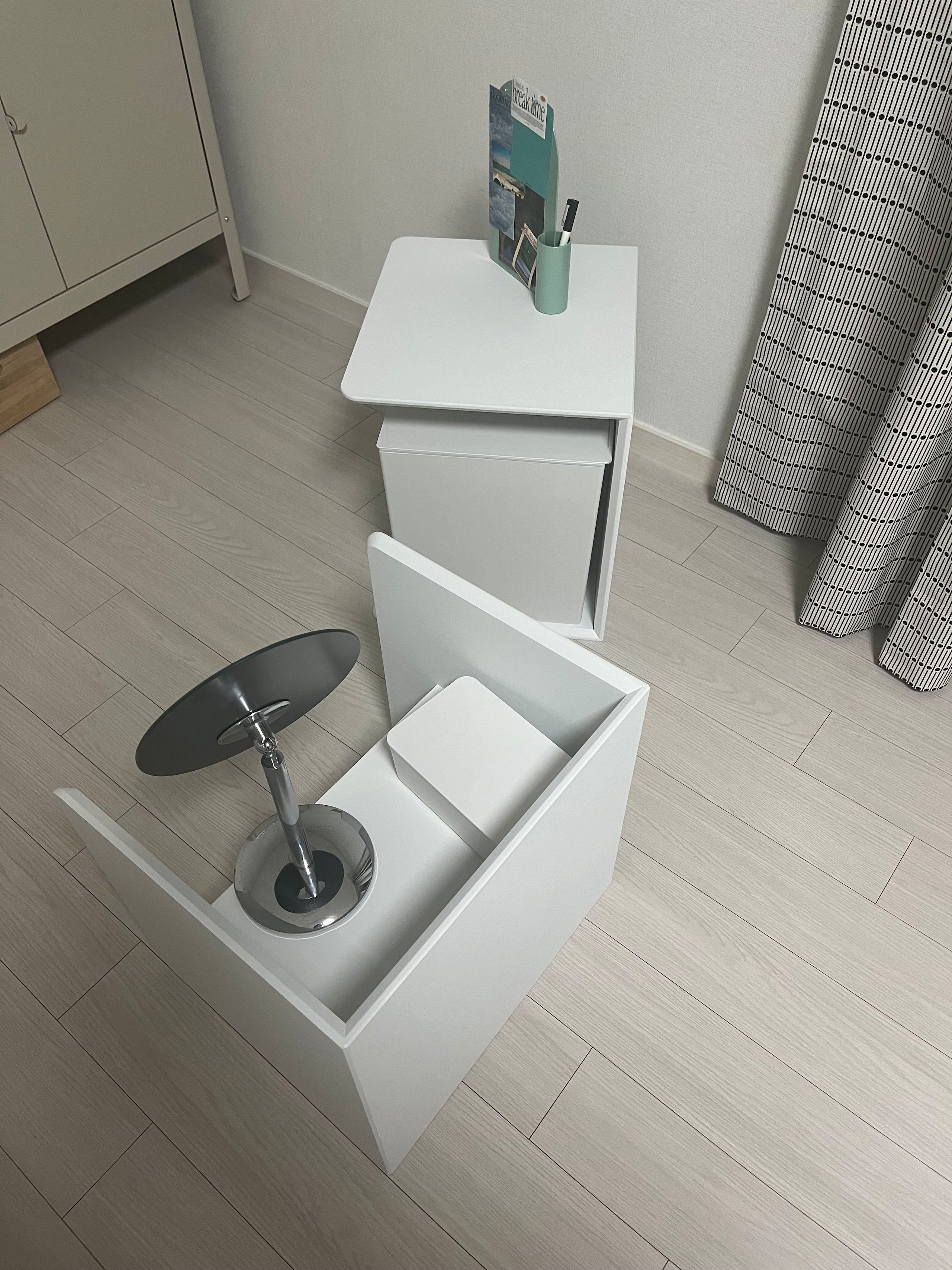 Multipurpose Cube Storage Table user photo