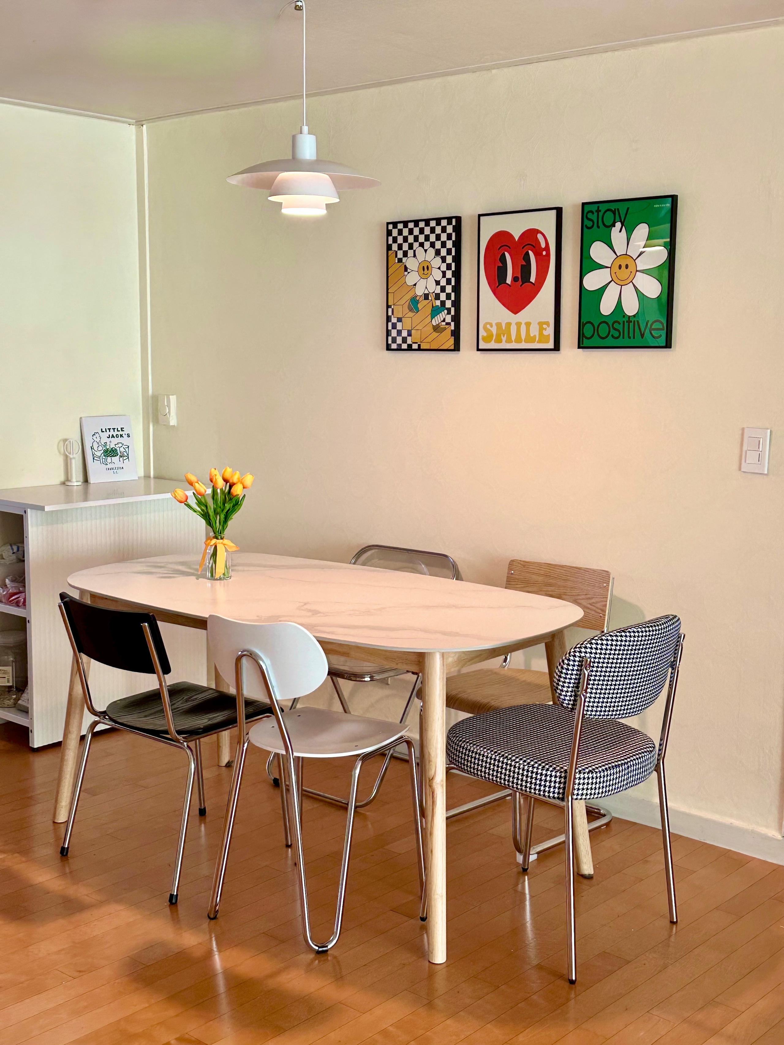 Check Pattern Dining Chair user photo
