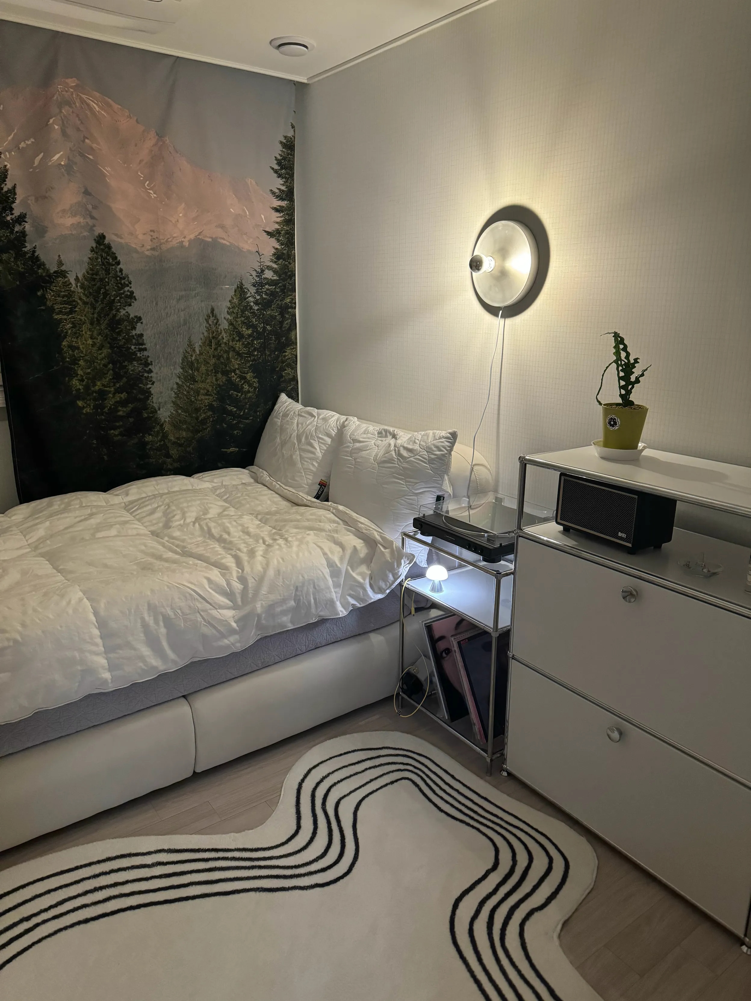 3-Tier Clear Glass Modular Side Table user photo