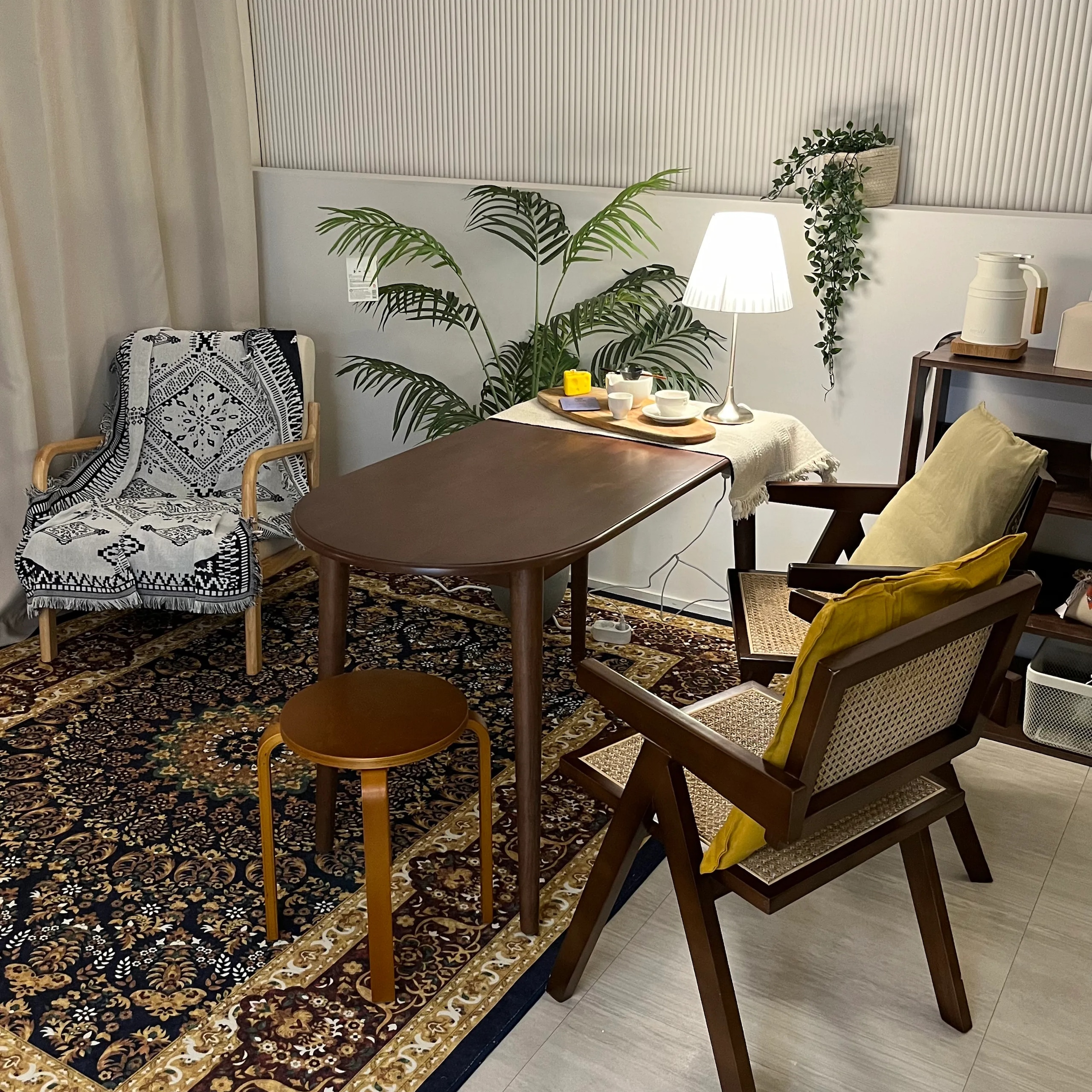 Walnut Half Oval Dining Table user photo