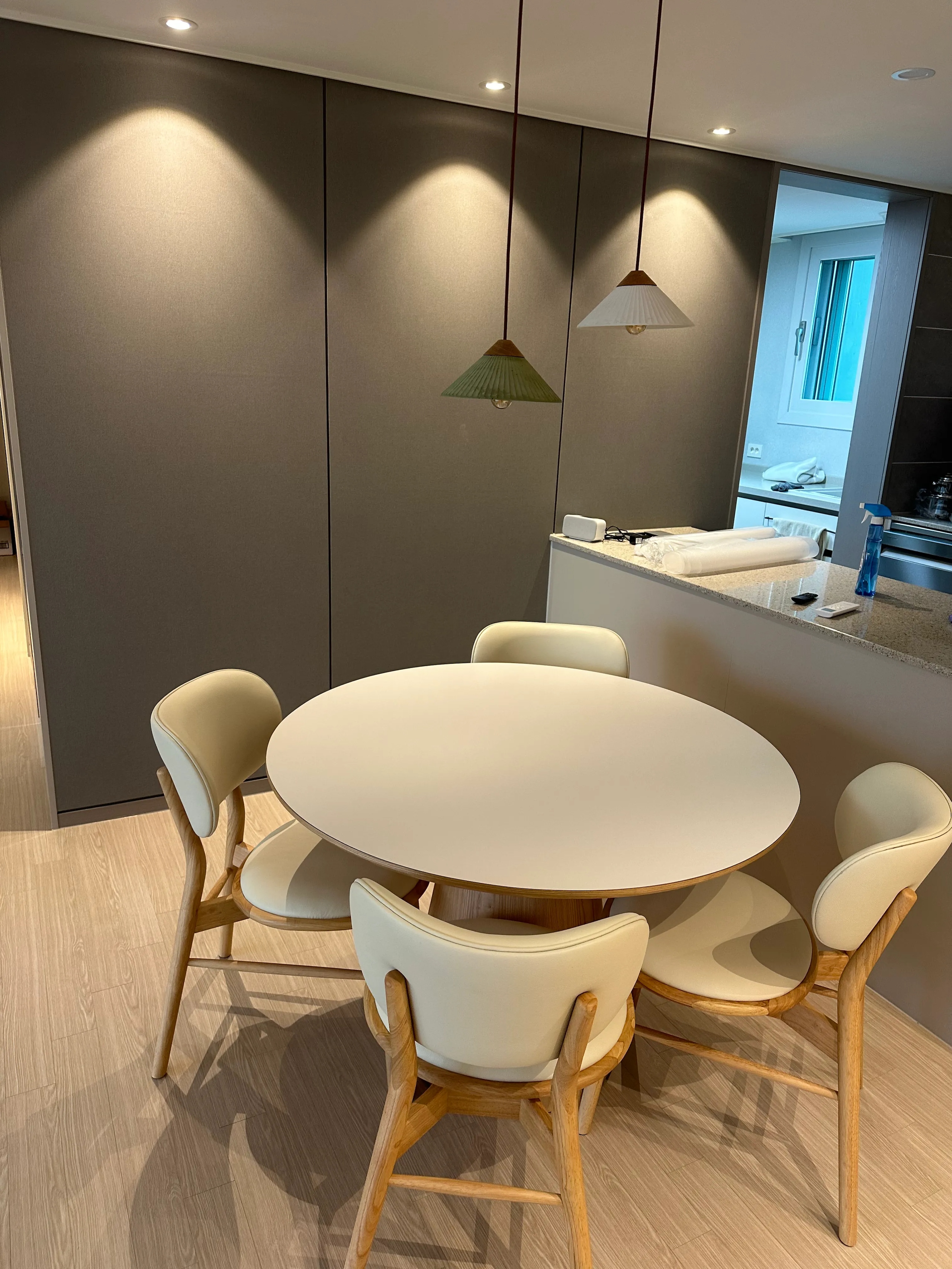 Solid Wood Cushioned Dining Chair user photo