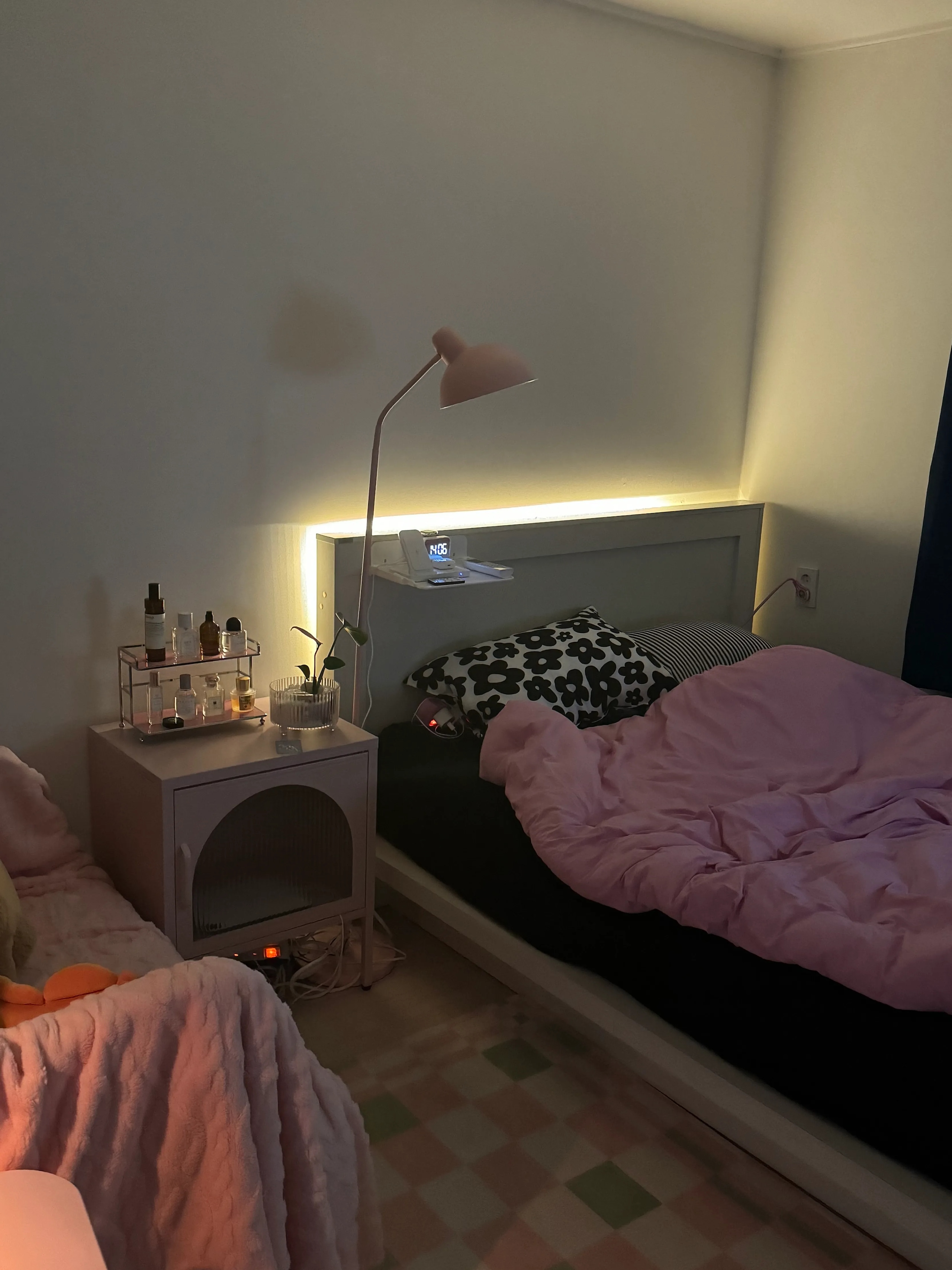 Green-pink Checkerboard Rug user photo