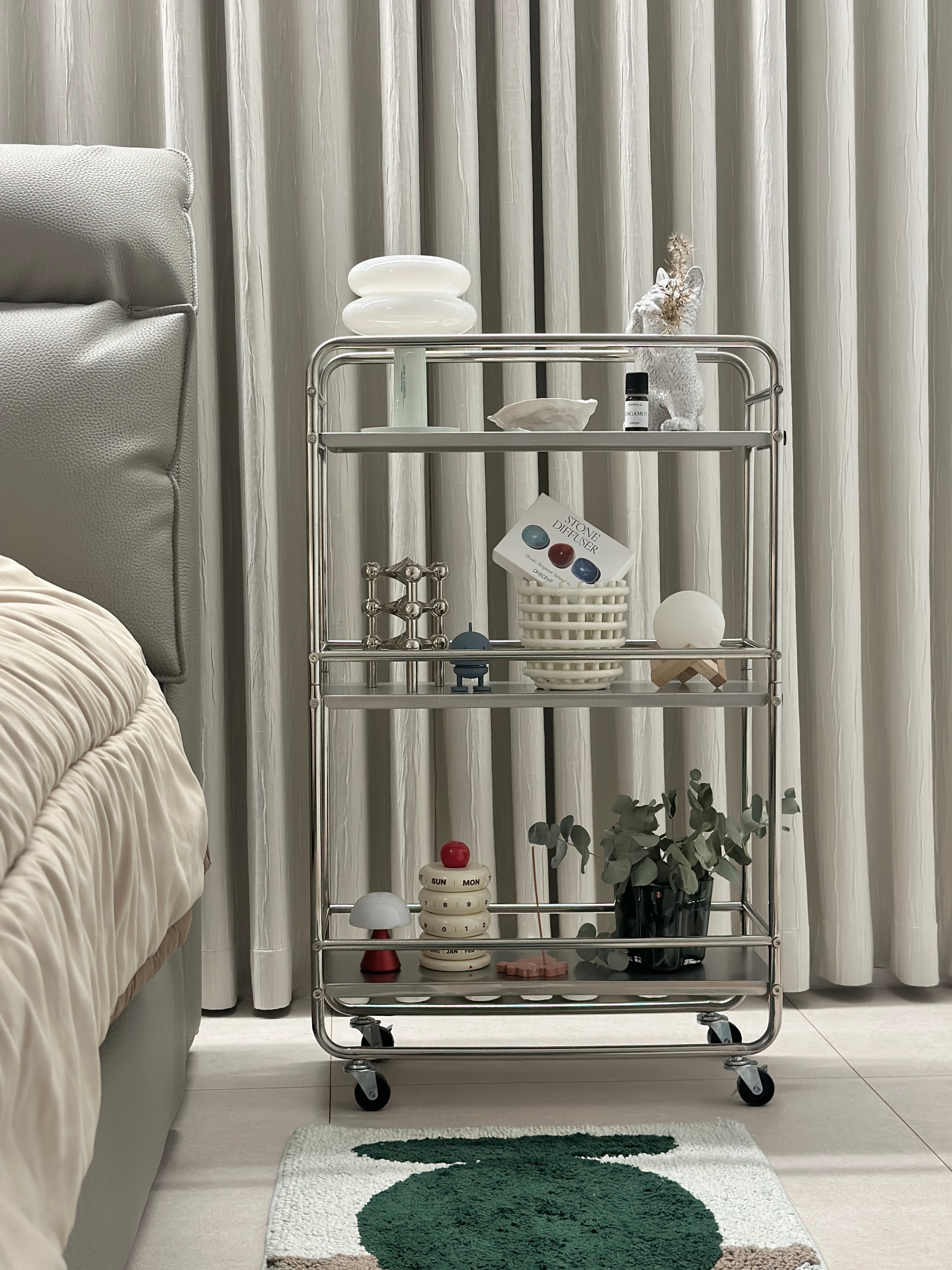 Mid-century Modern Stainless Trolley user photo