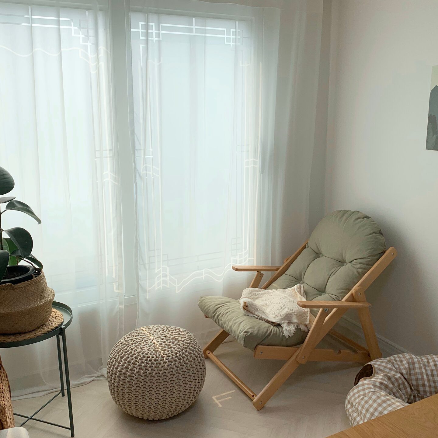 Foldable Wood Recliner Chair user photo