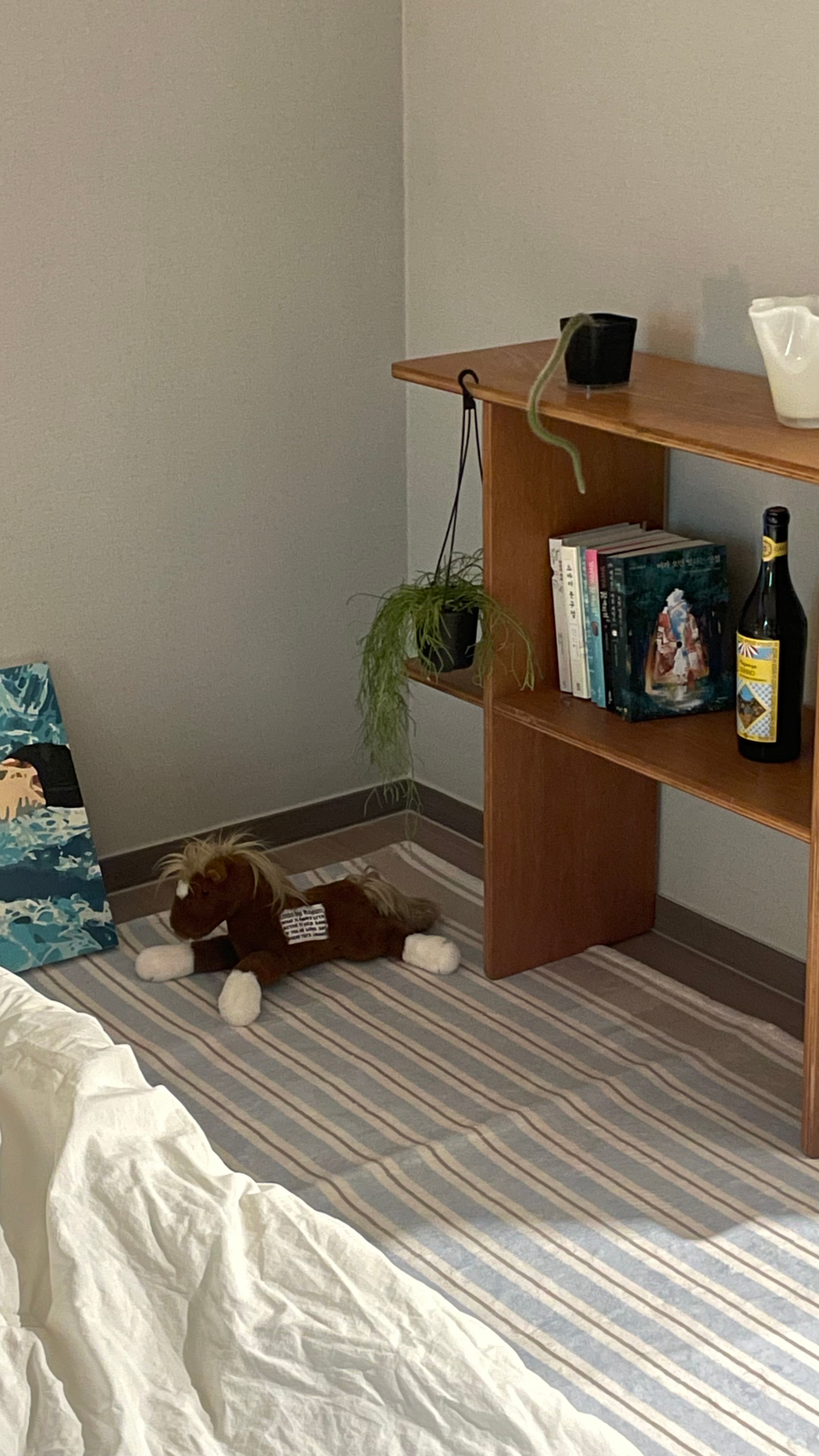 Blue Stripe Bedside Rug user photo