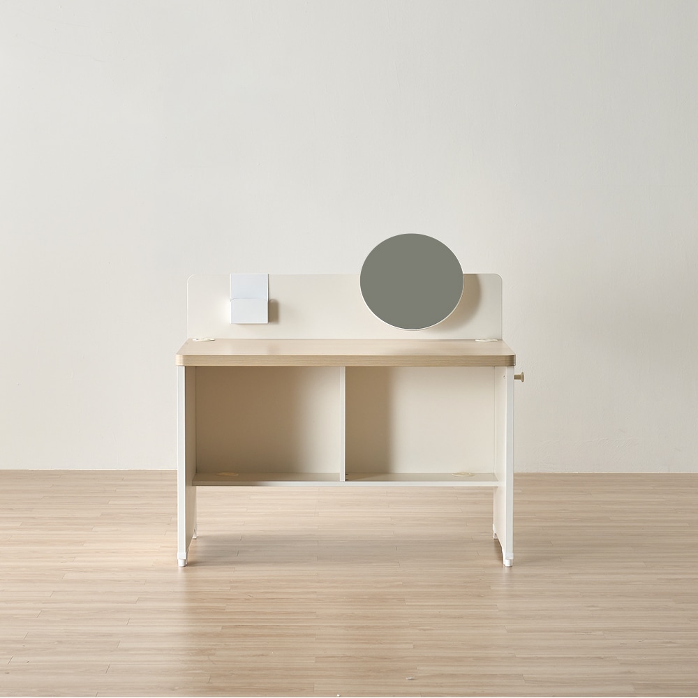 꿈꾸는요셉 스틴 일반책상 파티션+거울세트 STBO09