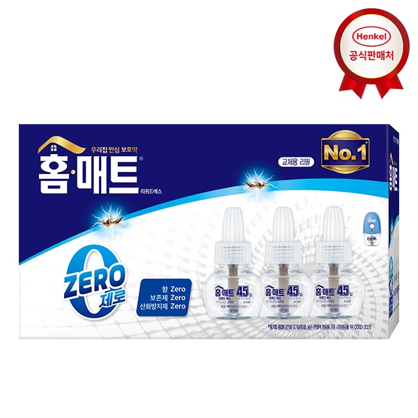 홈매트 홈매트 리퀴드 제로 리필 3개입