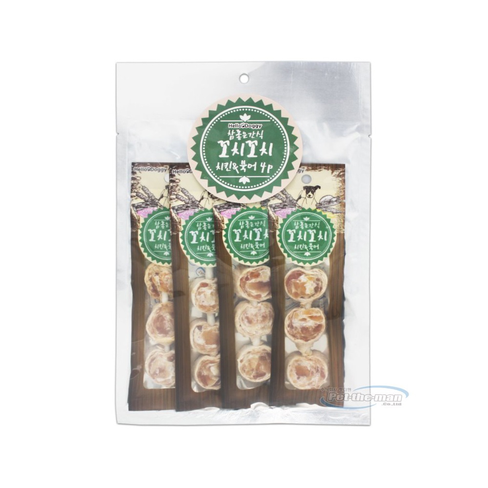 참좋은간식 참좋은간식 꼬치꼬치 치킨&북어 4p 100g