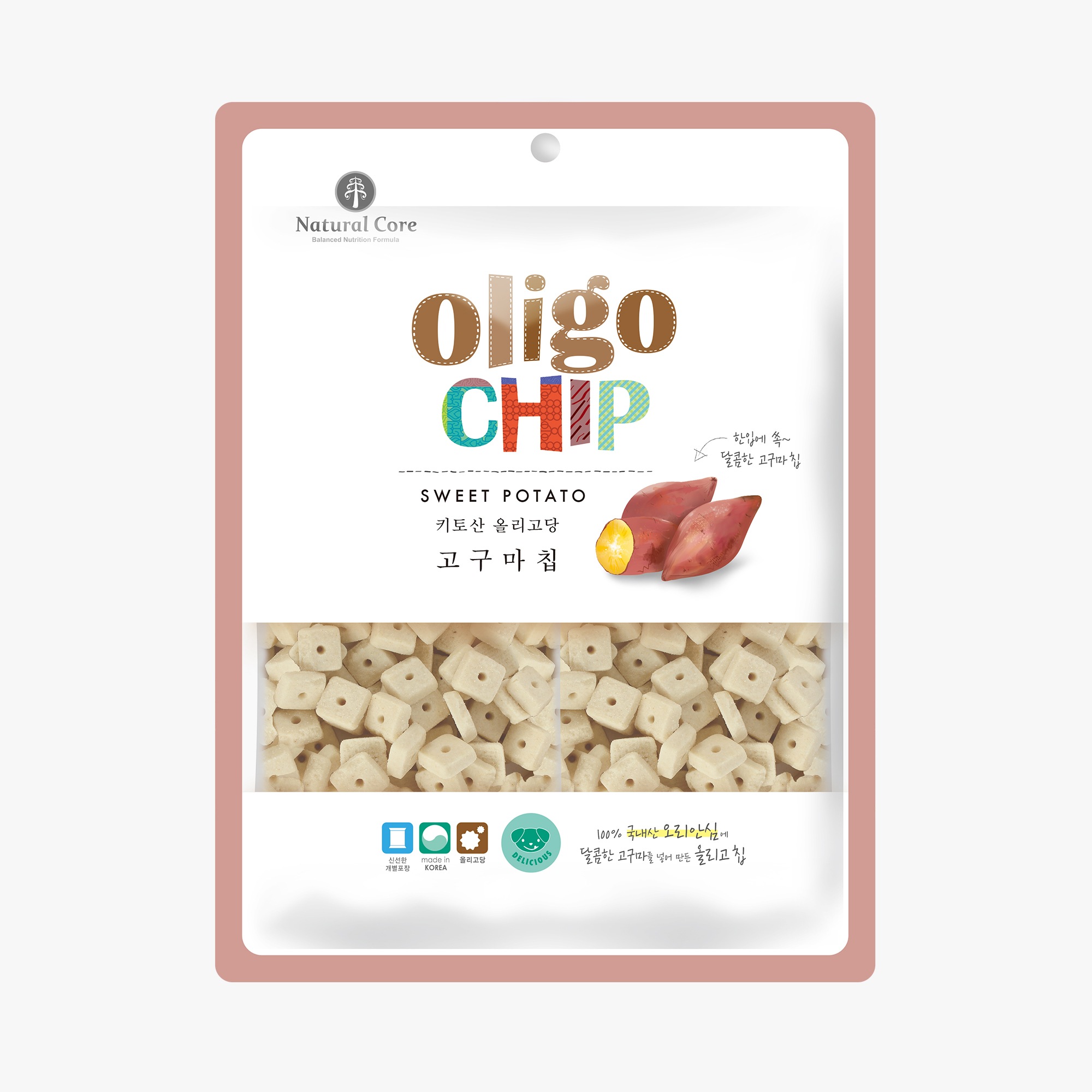 네츄럴코어 네츄럴코어 올리고칩 고구마45g