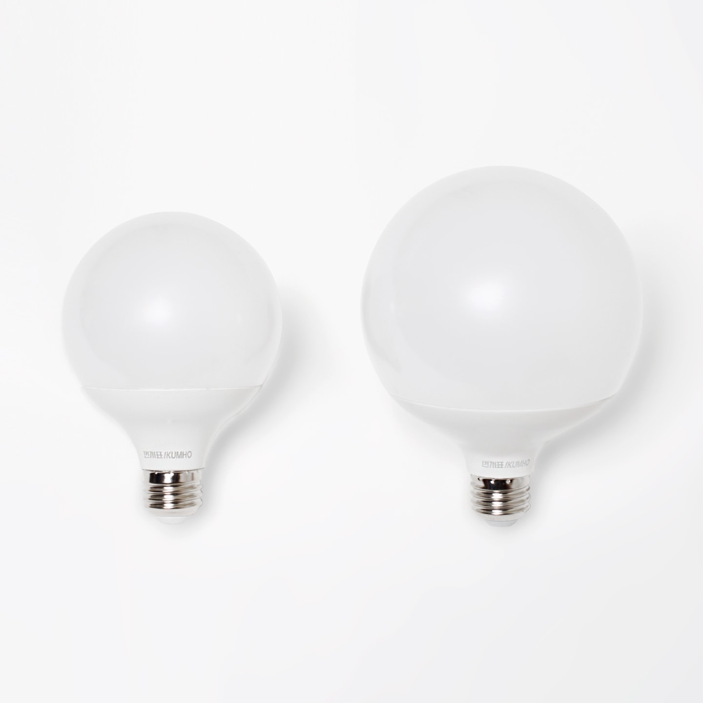 번개표 LED 볼전구 숏넥 12W/15W 2color - 12W_전구색