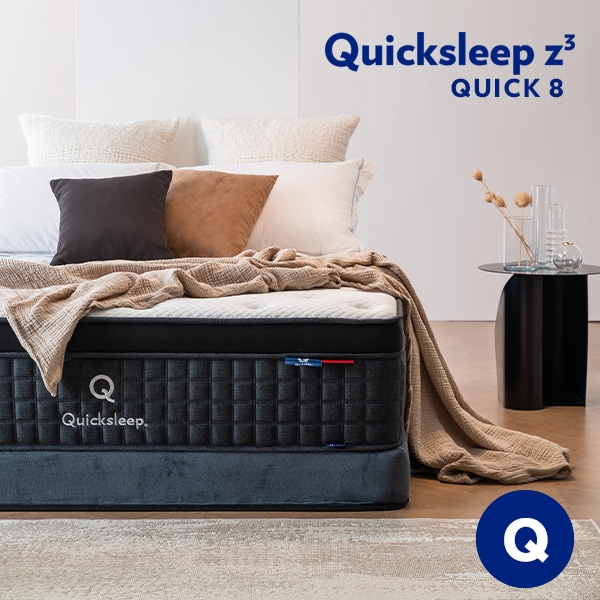 퀵슬립 Q9 롤팩 하이브리드 매트리스 SS/Q/LK 적당푹신(롤팩) - 퀸_150x200cm