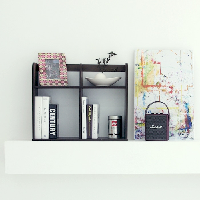 [오늘출발] 룩홈 미니 2단 600 책꽂이 B형