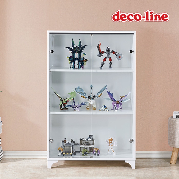 데코라인 코넬 본테 낮은 800 피규어 진열장 DHP003C