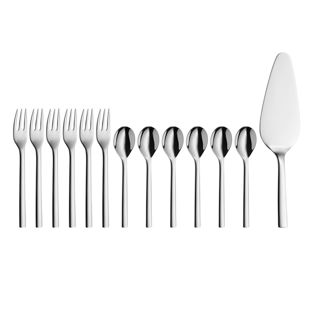 [해외] WMF [해외]WMF 1291376040 누오바 디저트 커트러리 세트 6인용(13피스)