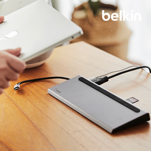 벨킨 USB-C타입 11in1 멀티 포트 허브 독 INC004bt