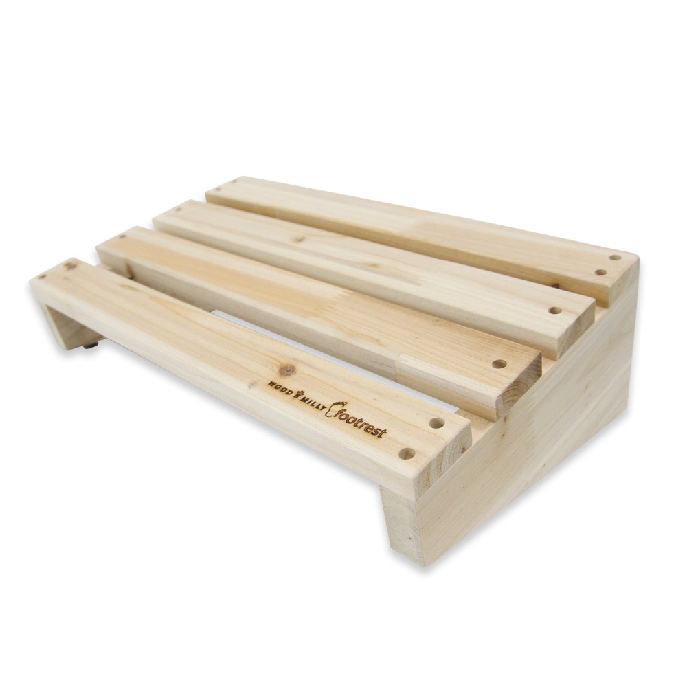 [오늘출발] 우드밀리 원목 풋레스트 발받침대 WDF501