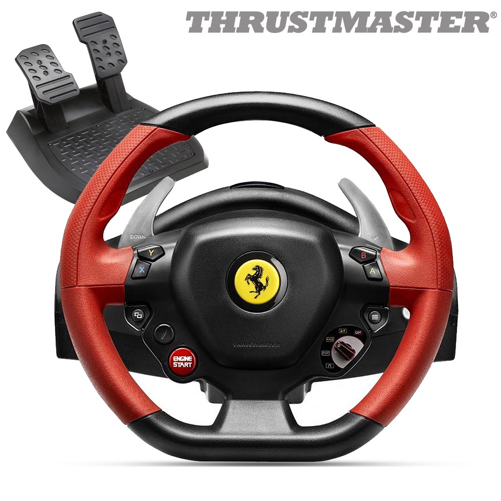 THRUSTMASTER 트러스트마스터 Ferrari458 Spider 레이싱 휠(XBOX ONE / 시리즈 X S