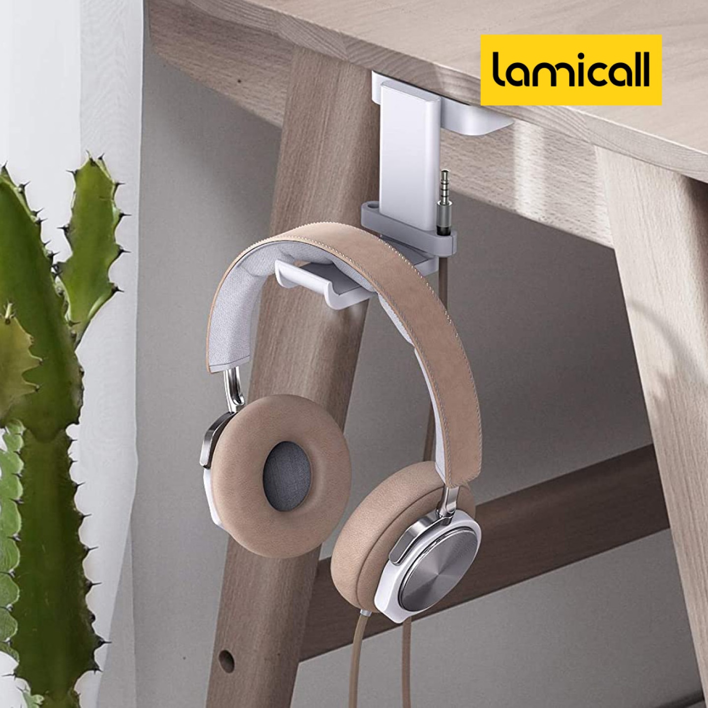 Lamicall 라미콜 헤드셋 걸이 거치대 DH01 헤드폰 다용도 행거 선반 에어팟맥스