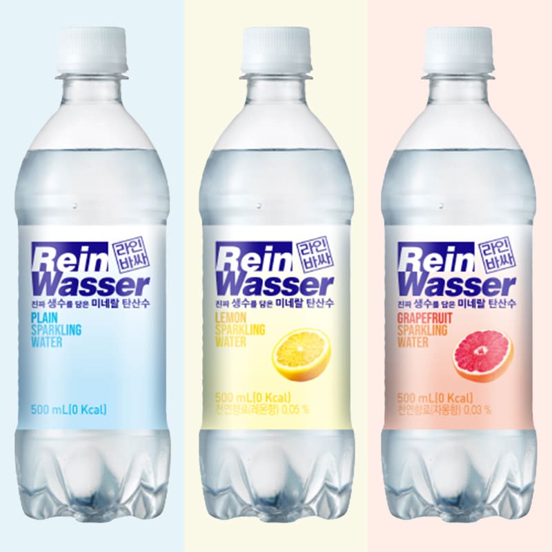 동아 라인바싸 탄산수 3종 500ml 페트 40입