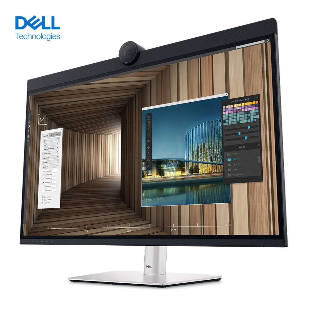 DELL 울트라샤프 32 모니터 U3224KB IPS Black 패널 웹캠 3년무상