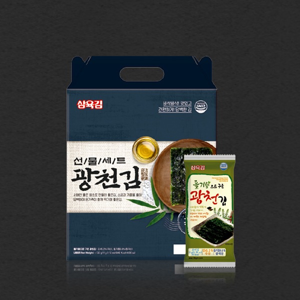 삼육수산 광천 3호 선물세트 (11g12봉)