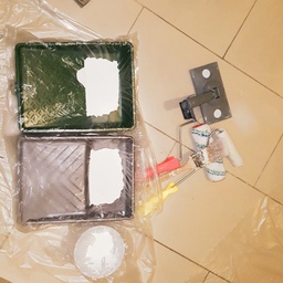 전실 셀프페인팅, 모던 타일처럼