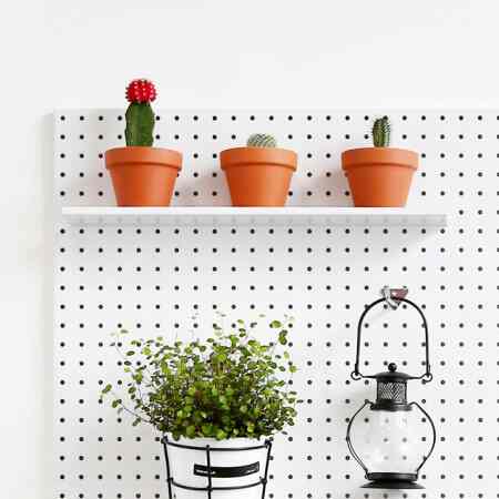 有孔ボード スリム シェルフ［3色・3サイズ］