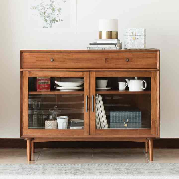 FIKA ガラス キャビネット S