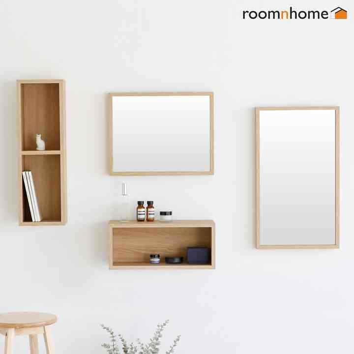 MORRIS 壁掛けミラー・シェルフ［4種］