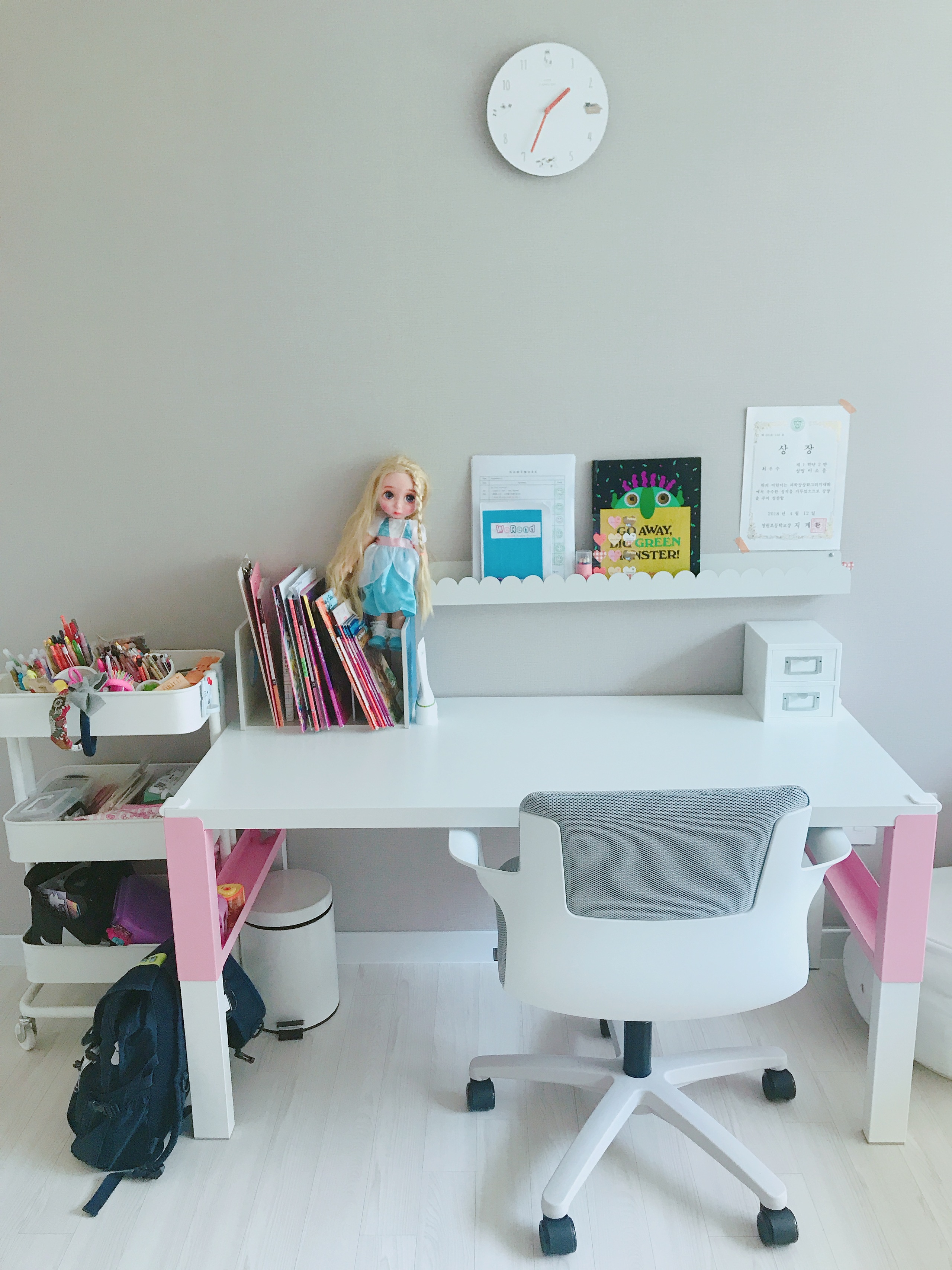 IKEA PÅHL Desk | Height Adjustment Cable Management Desks | Ohouse